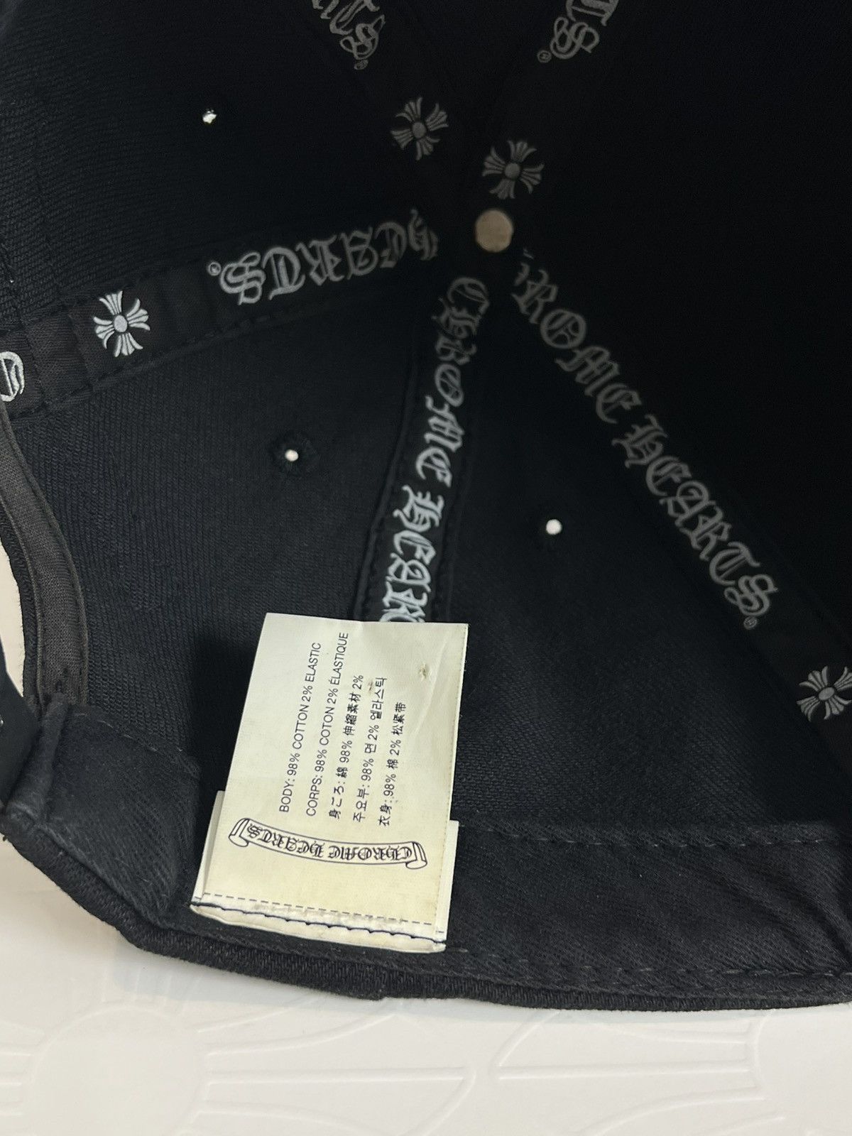 Chrome Hearts Chrome Hearts RS3 hat Size ONE SIZE - 8 Thumbnail