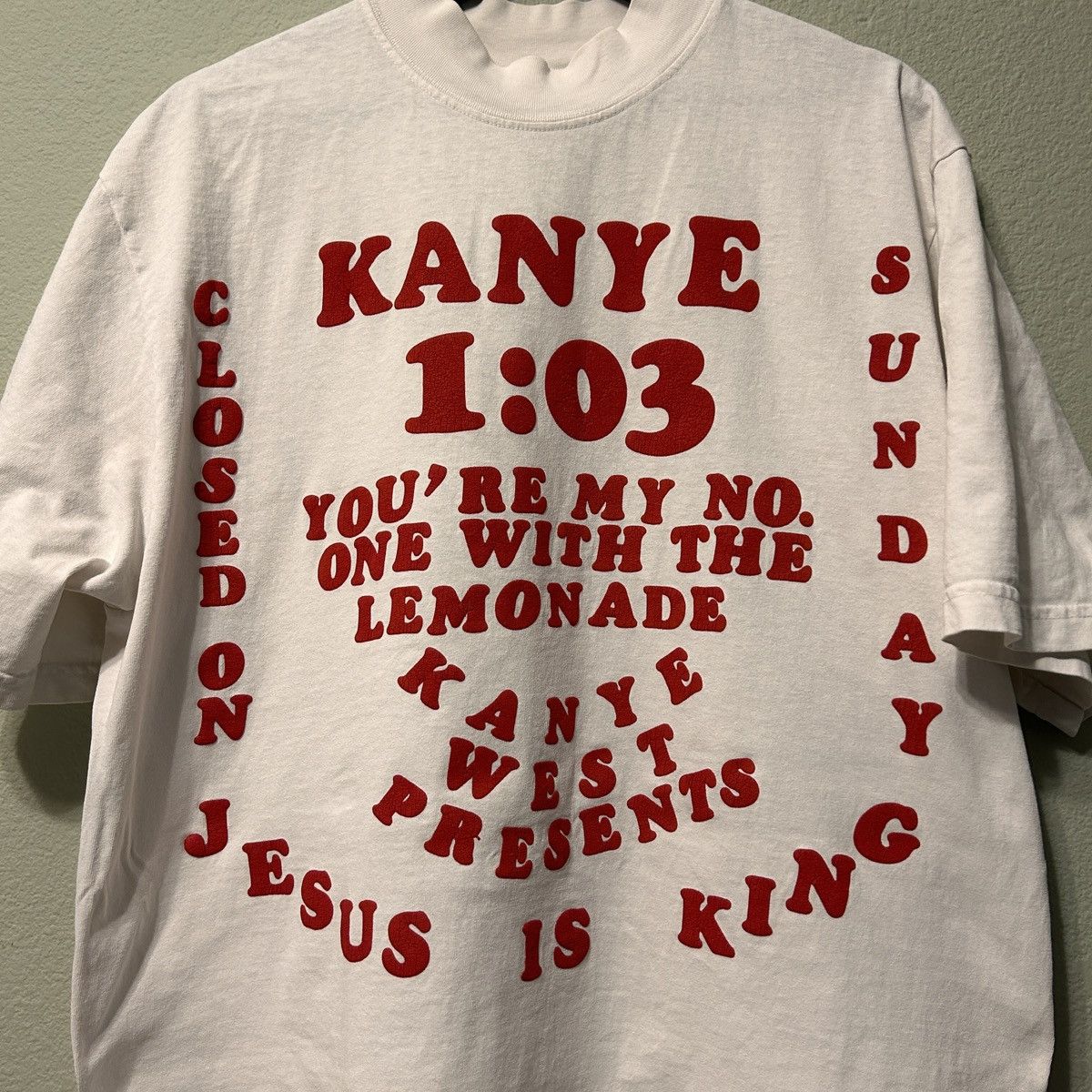 Cactus Plant Flea Market Kanye West Jesus is King Chick fil A T Shirt Grailed