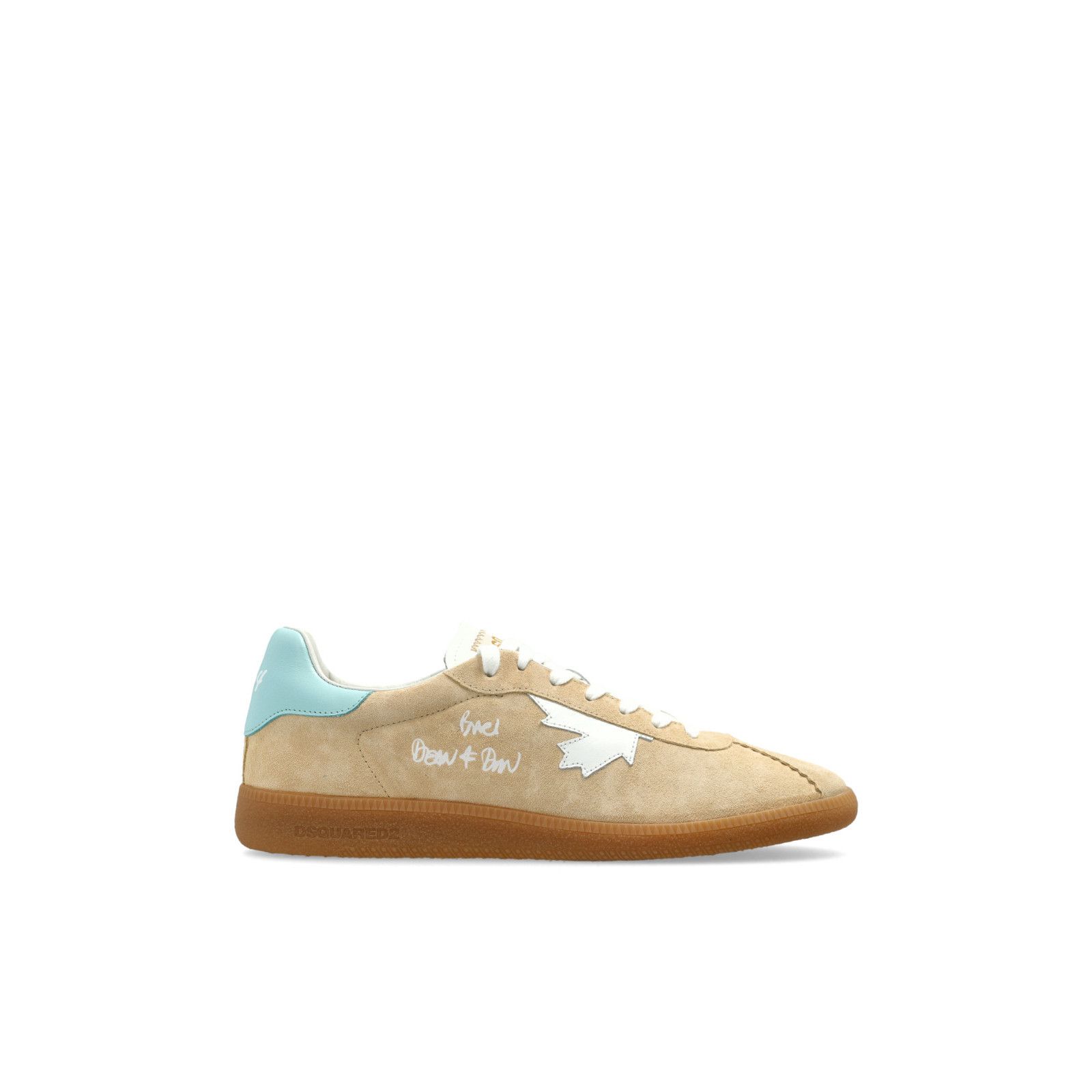 Dsquared2 DSQUARED2 Rebel Beige Sneakers New & Authentic (Men's size:1 Size US 10 / EU 43 - 1 Thumbnail