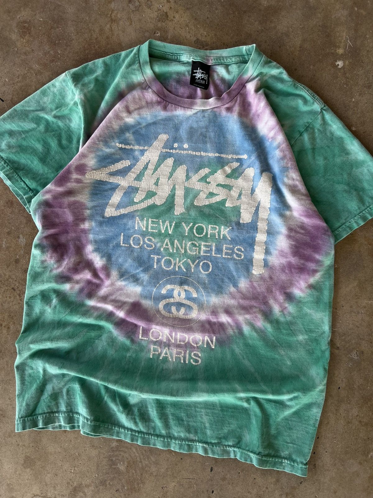 Stussy Vintage Stussy Streetwear AOP T Shirt Size US M / EU 48-50 / 2 - 3 Thumbnail