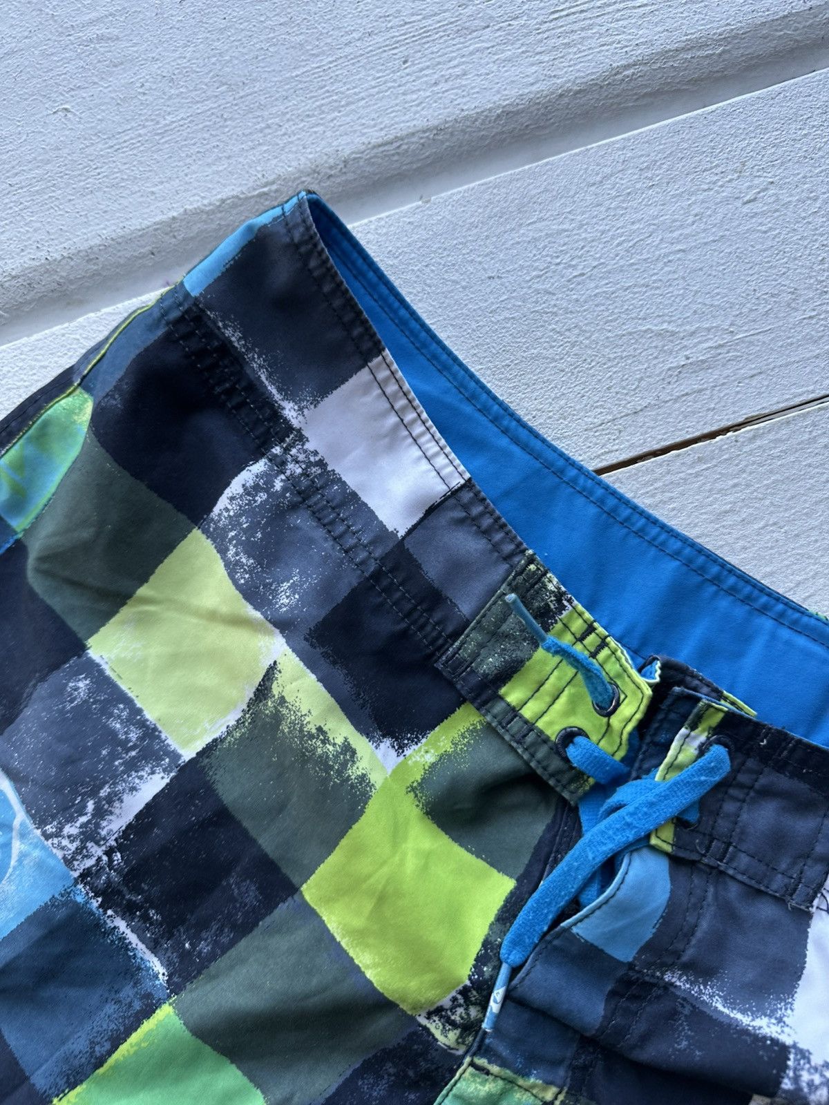 Quiksilver 🚨Vintage Quiksilver Shorts Big Logo Y2K Style 90s Surfing Size US 36 / EU 52 - 4 Thumbnail