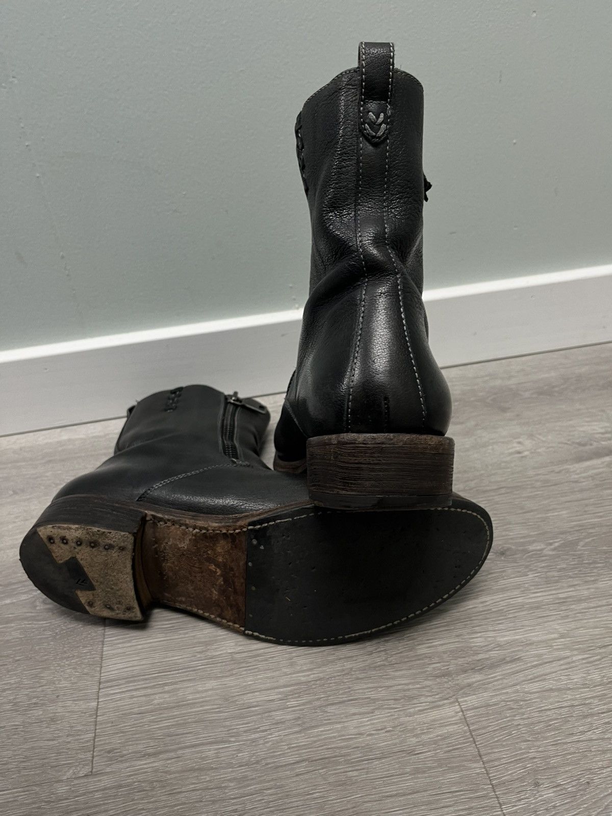 John Varvatos 🔥 Parisian double zip boot. 10 Size US 10 / EU 43 - 11 Thumbnail