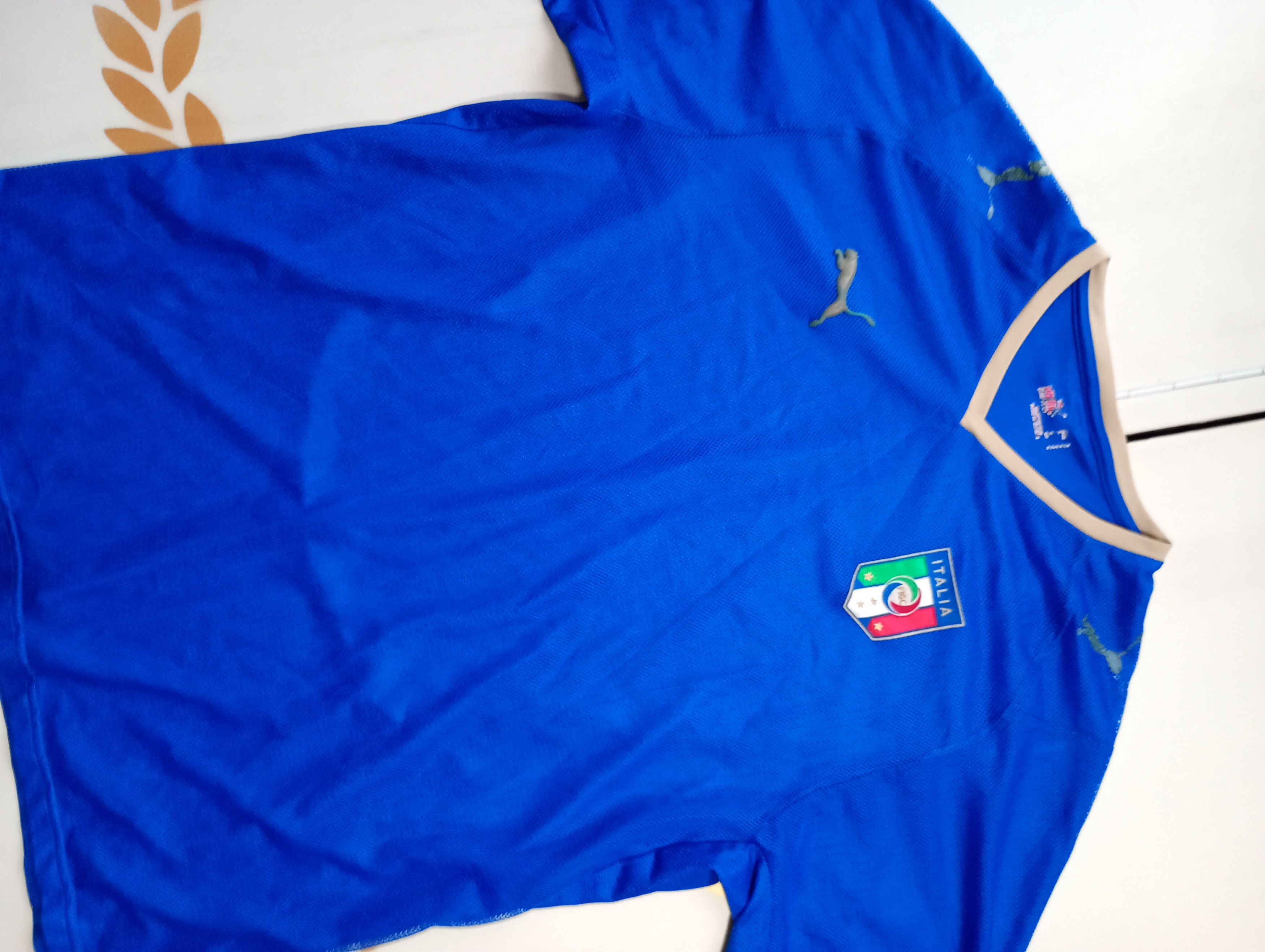 Puma Puma Italy Home Jersey 2007-2009 Size US L / EU 52-54 / 3 - 5 Thumbnail