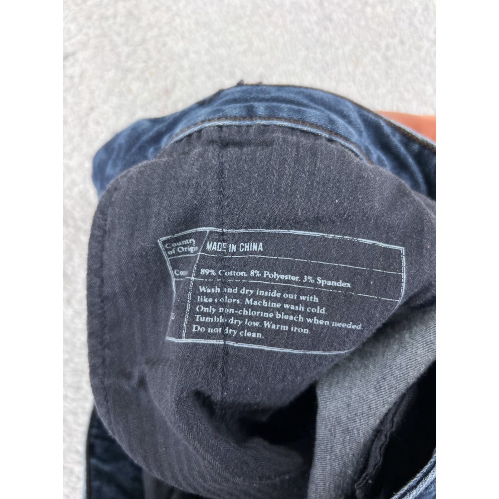 Vintage Pants Womens Jeans Blue Denim Stretch Low Rise 27x31 28 5-Pocket Design Flared Cotton Blend Regular 31 Inseam Size 28" / US 6 / IT 42 - 4 Thumbnail