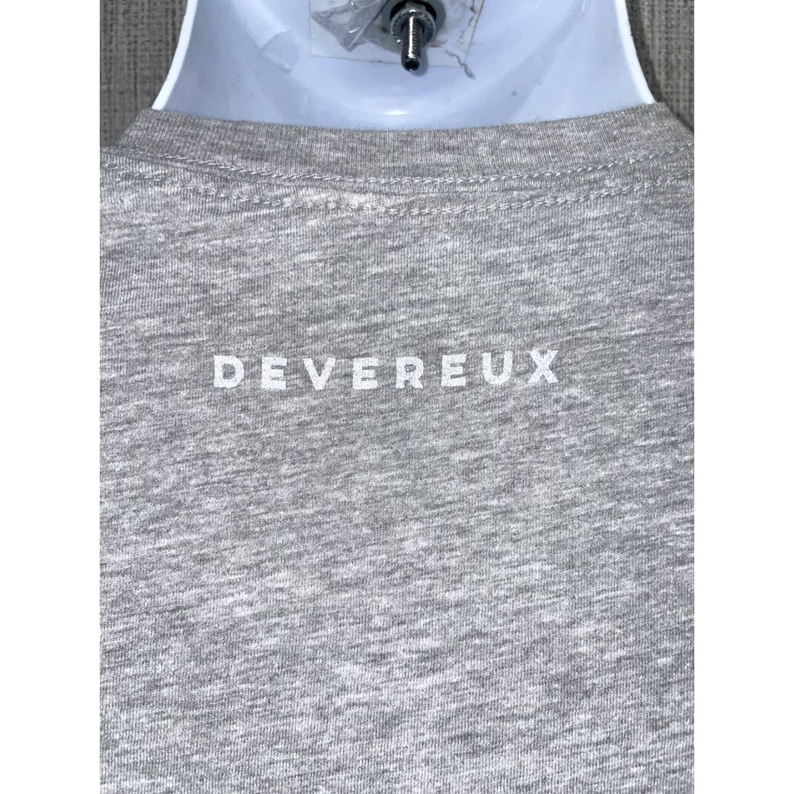 Logo 7 Devereux Gray Logo T-Shirt Mens L Size US L / EU 52-54 / 3 - 6 Thumbnail