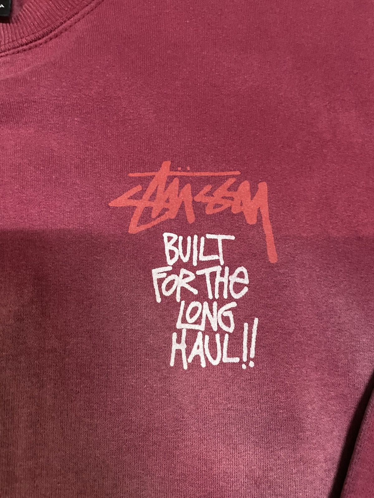 Vintage 90s Stussy built for the long haul sweatshirt