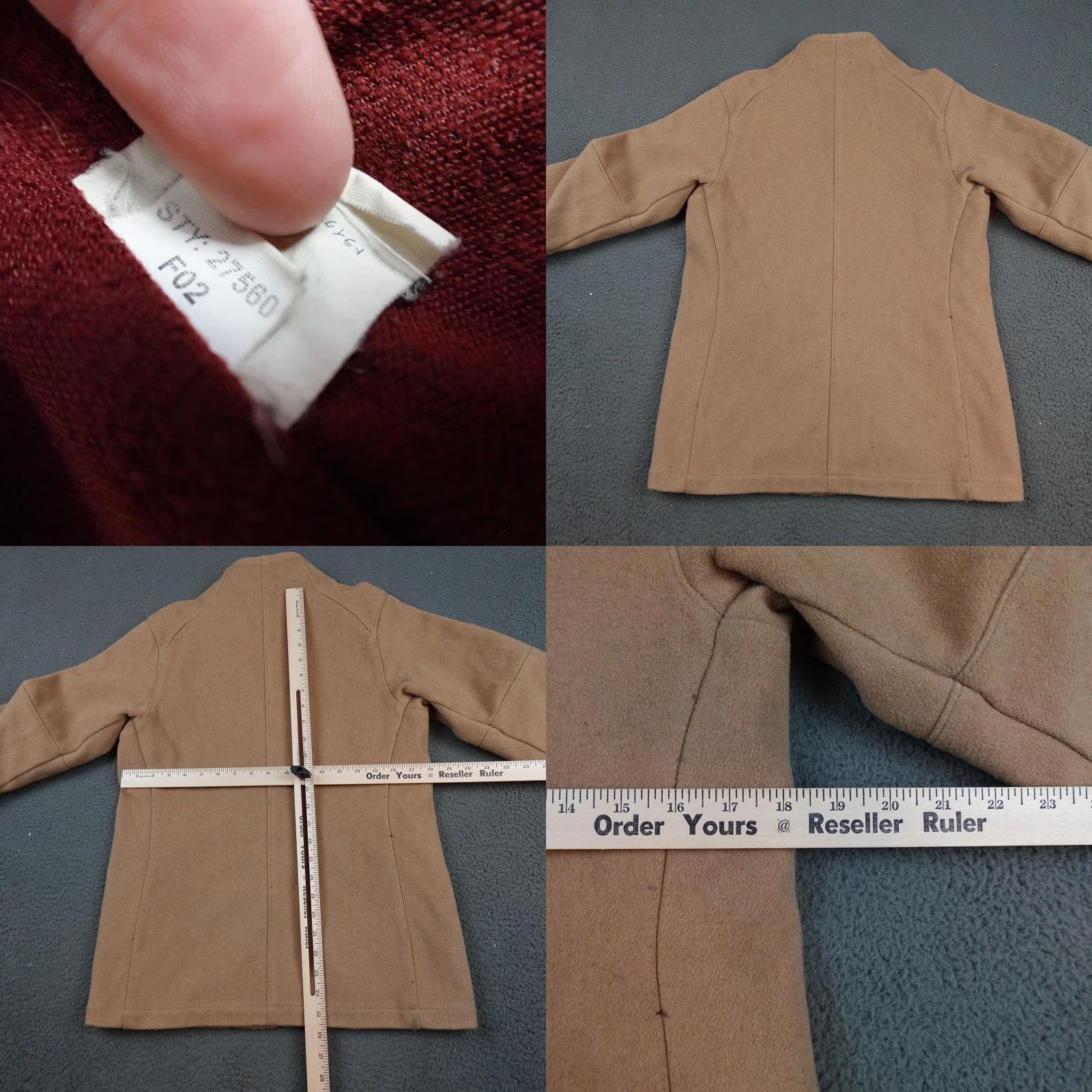 Patagonia VINTAGE Patagonia Wool Jacket Womens Small Brown Full Zip Lined Outdoor 2000s Size S / US 4 / IT 40 - 8 Thumbnail