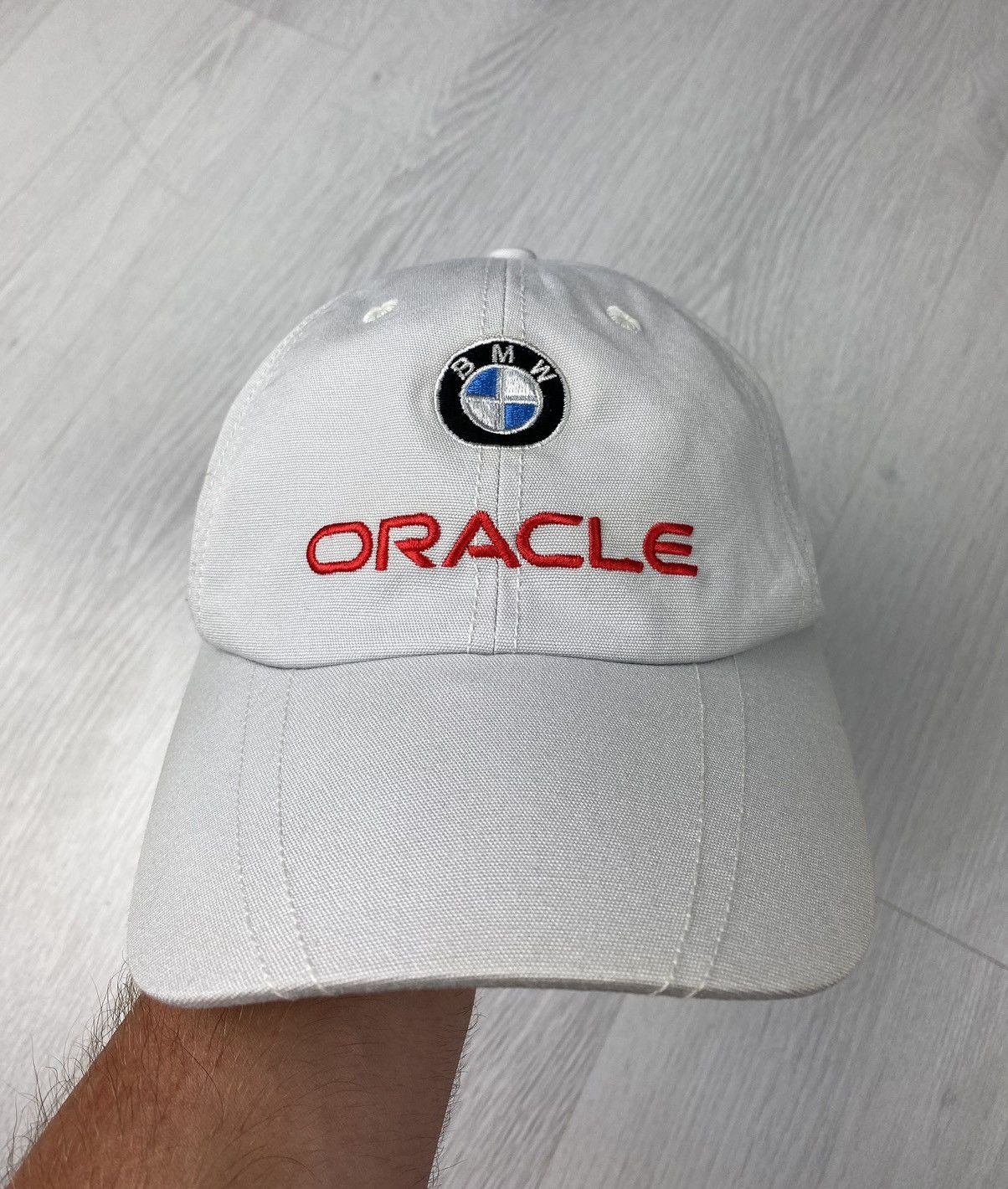 Bmw × Racing × Vintage BMW Oracle F1 Team Cap Hat Mercedes Marlboro ...