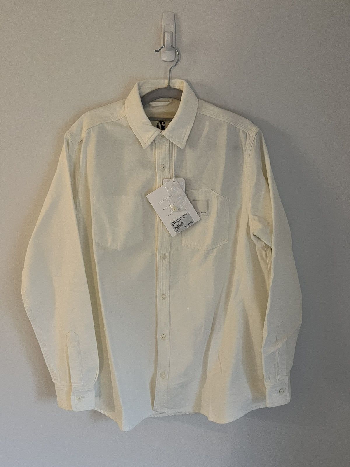 image of Carhartt Wip Toogood Shirt in White, Men's (Size Small)