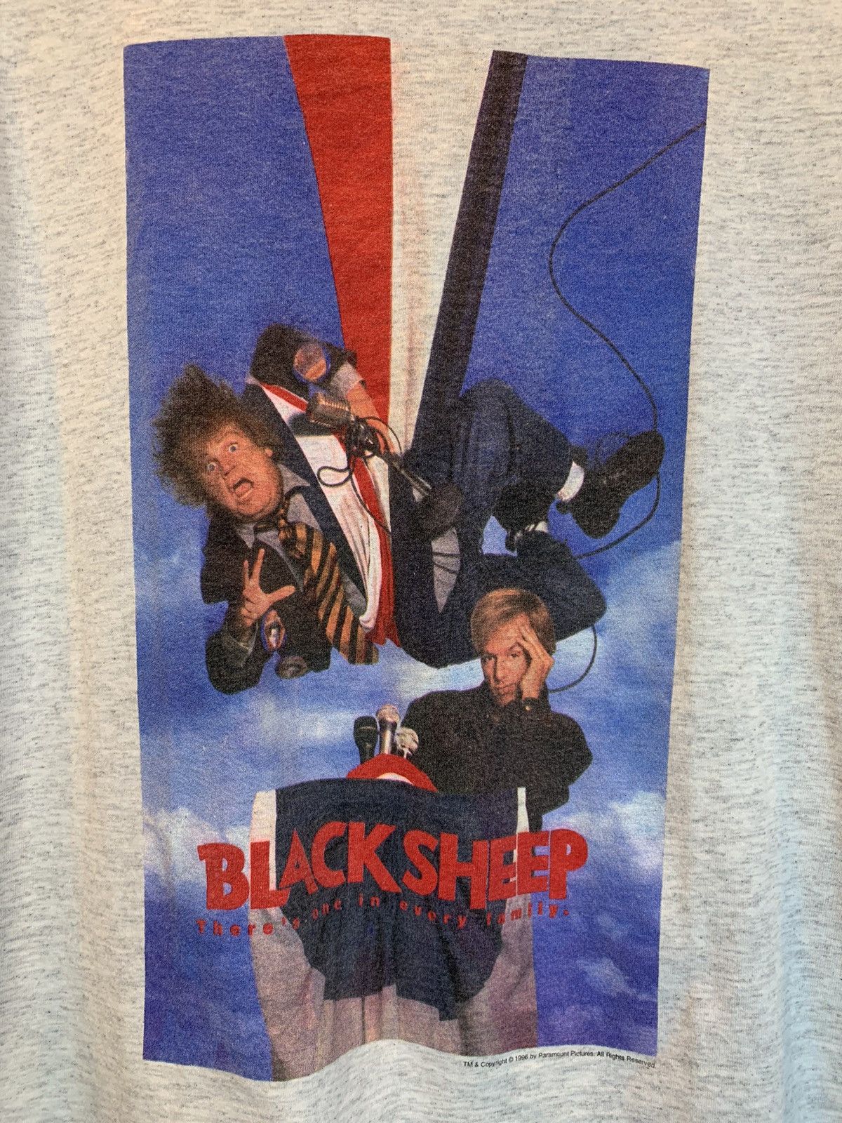 Vintage RARE* Vintage 1996 Black Sheep Movie Chris Farley Film Shirt Size US L / EU 52-54 / 3 - 2 Thumbnail
