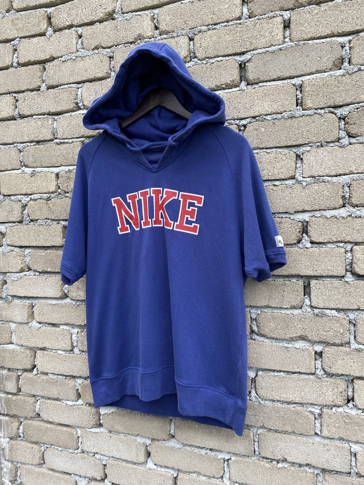 Nike Nike Spellout Hoodie Short Sleeve Size US L / EU 52-54 / 3 - 4 Thumbnail