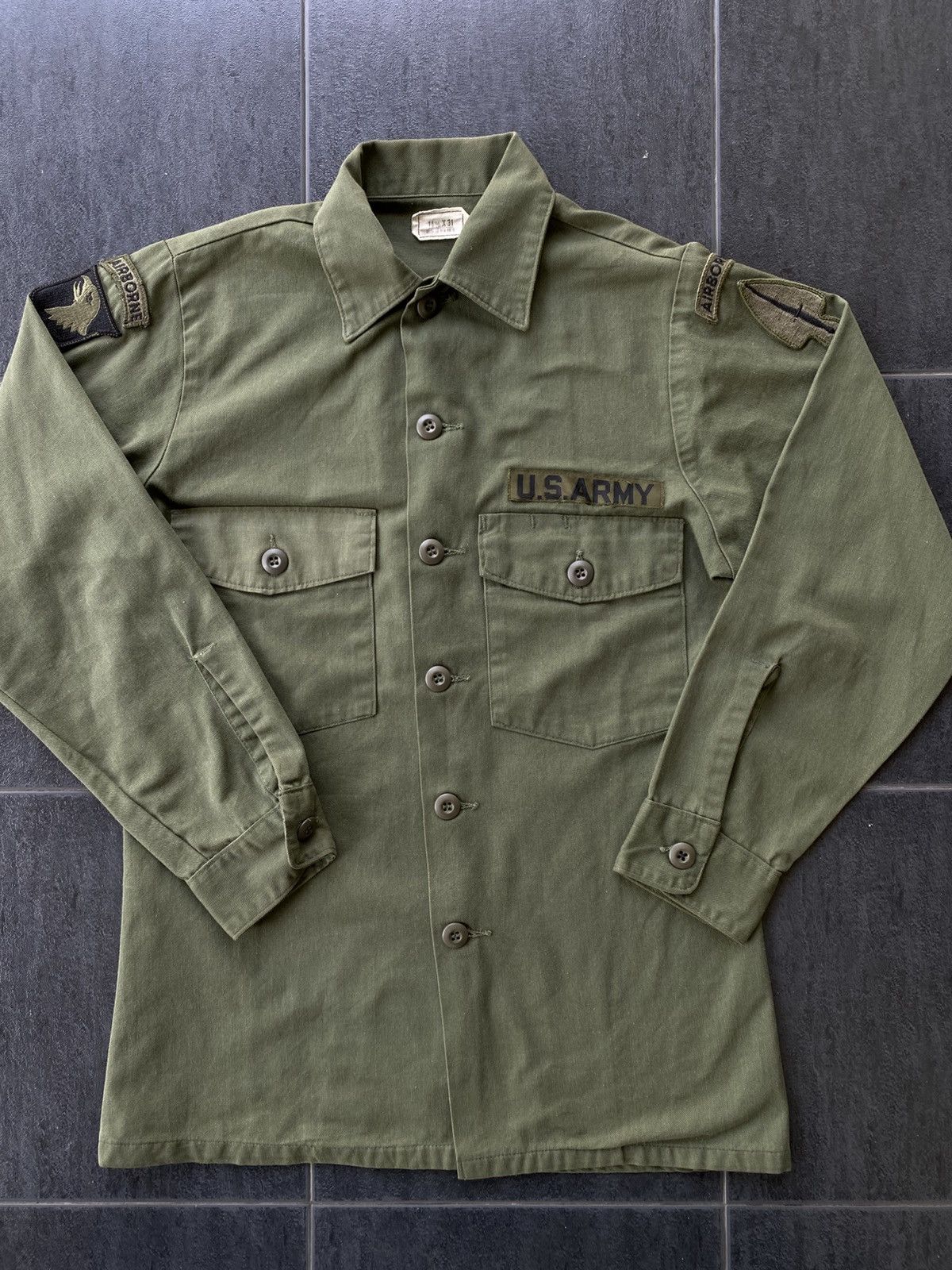 Vintage VINTAGE U.S ARMY THIRD PATTERN Size US M / EU 48-50 / 2 - 2 Thumbnail