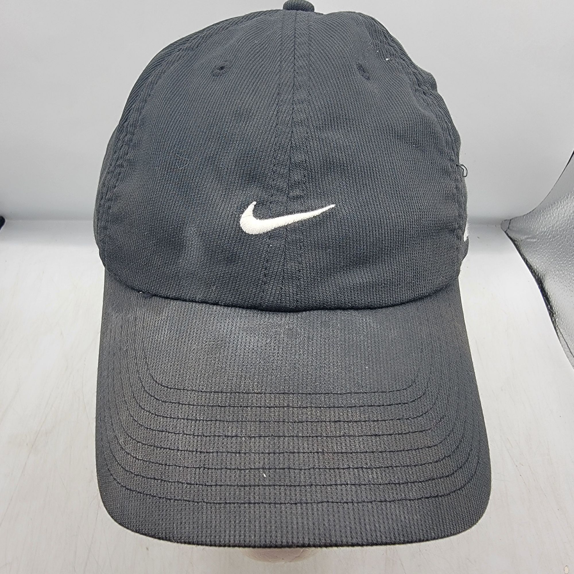 Nike Nike Adults Black Baseball Hat Cap Adjustable Casual Athleti Size ONE SIZE - 1 Thumbnail