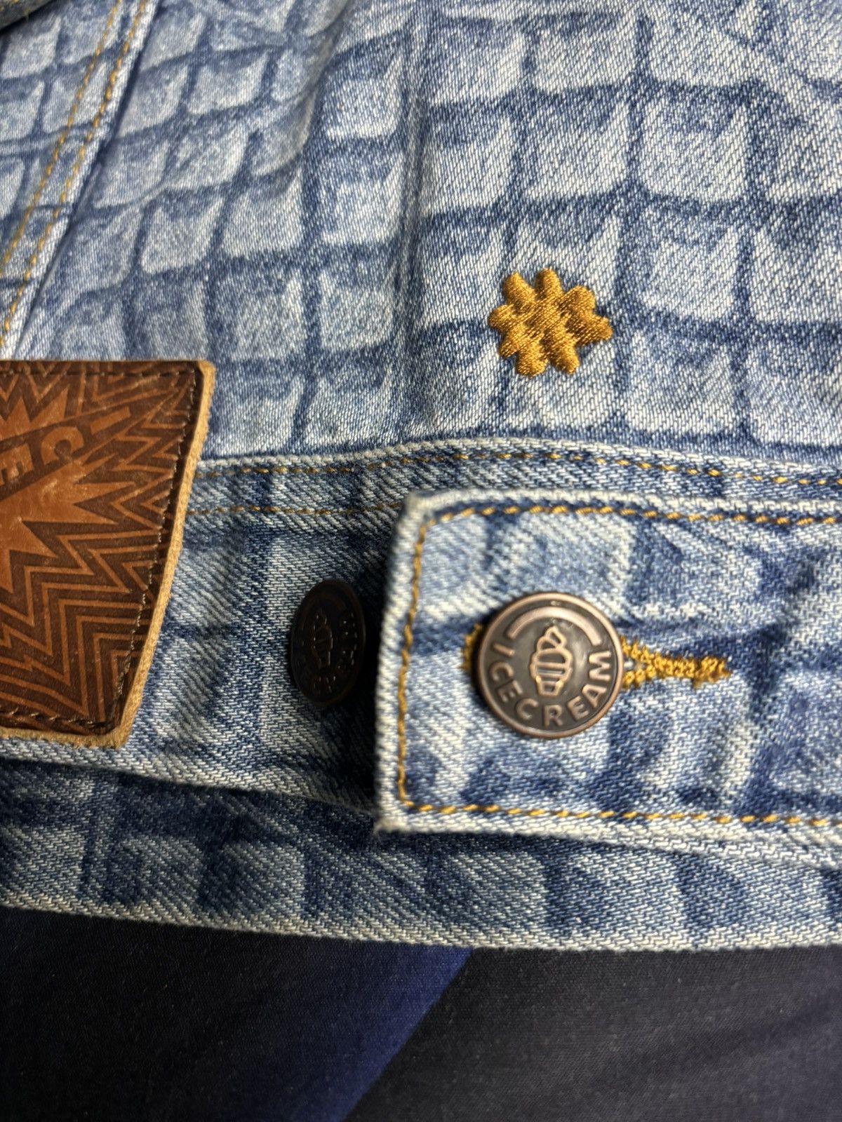 Billionaire Boys Club Billionaire Boy Club Embroided Denim Jacket Size US L / EU 52-54 / 3 - 5 Thumbnail