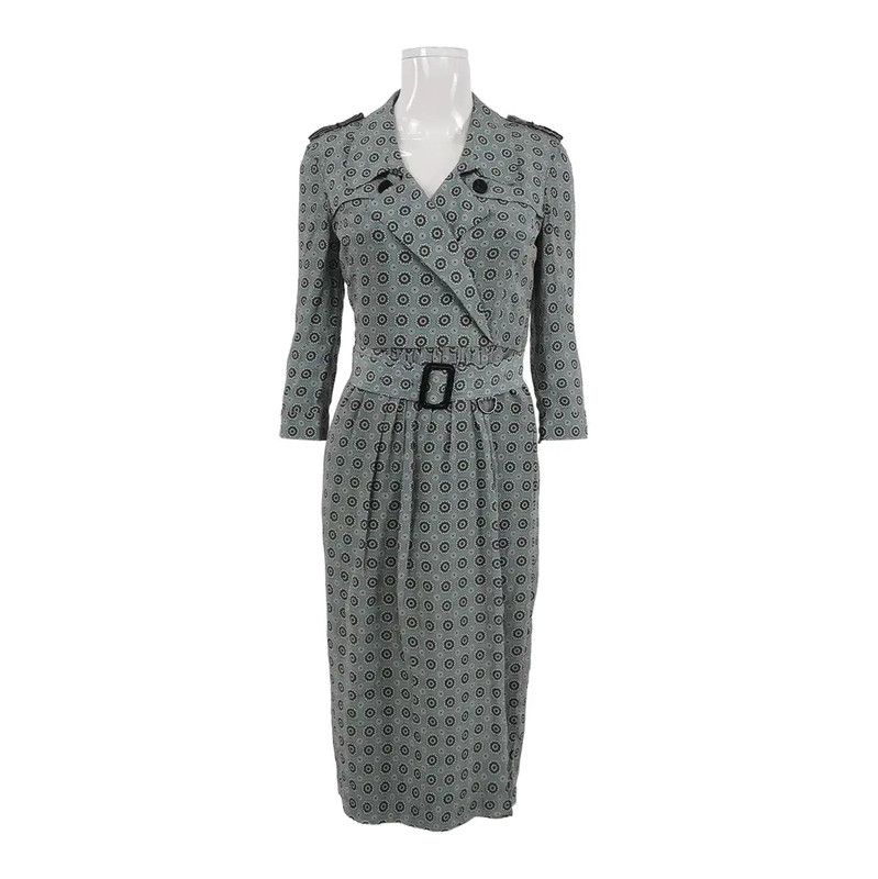 Burberry Burberry Multicolor Silk Print Dress Size XS / US 0-2 / IT 36-38 - 1 Thumbnail