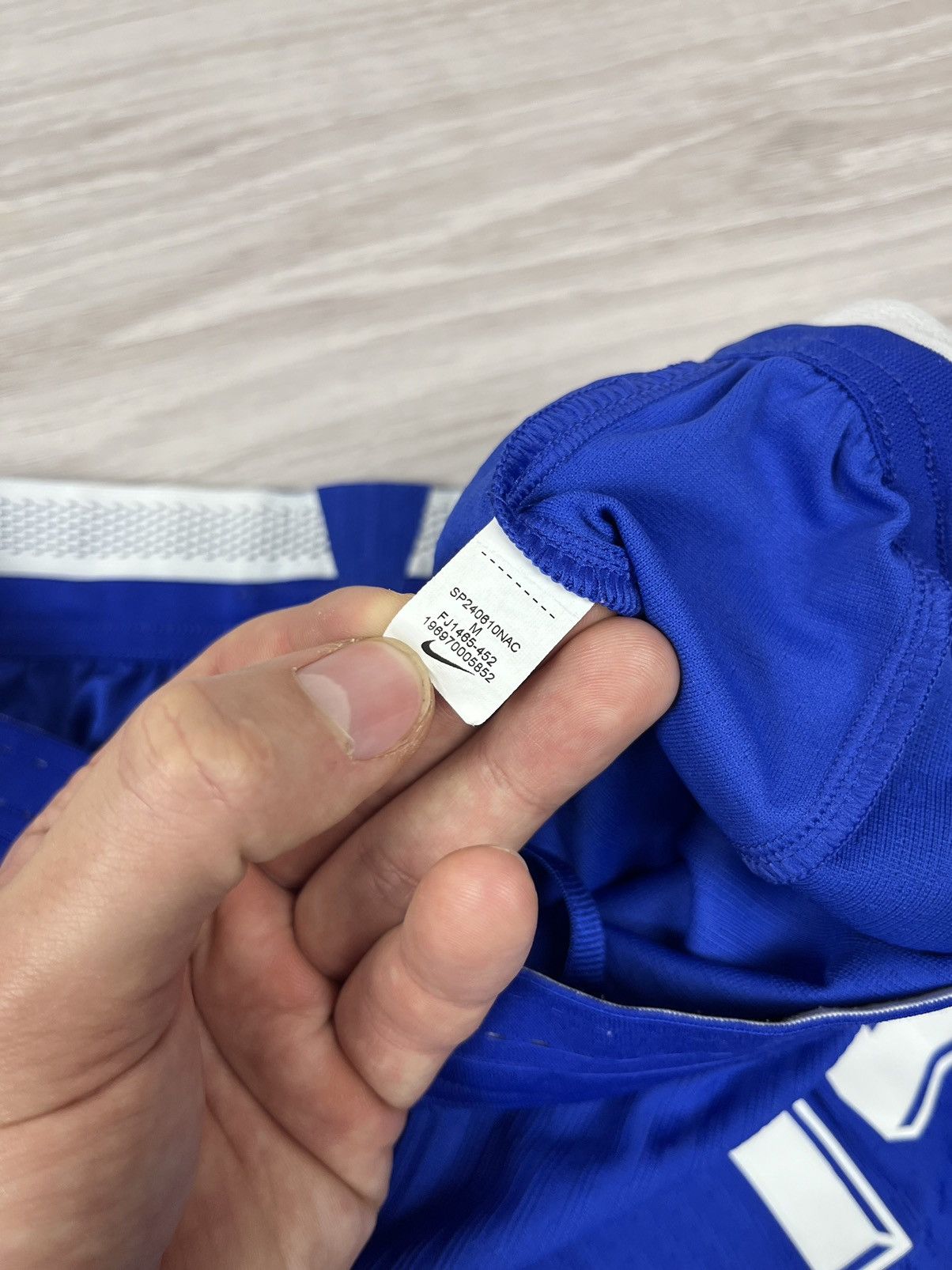 Nike Nike France 2025 #14 Rabiot Soccer Player Issue Match Shorts Size US 32 / EU 48 - 12 Thumbnail