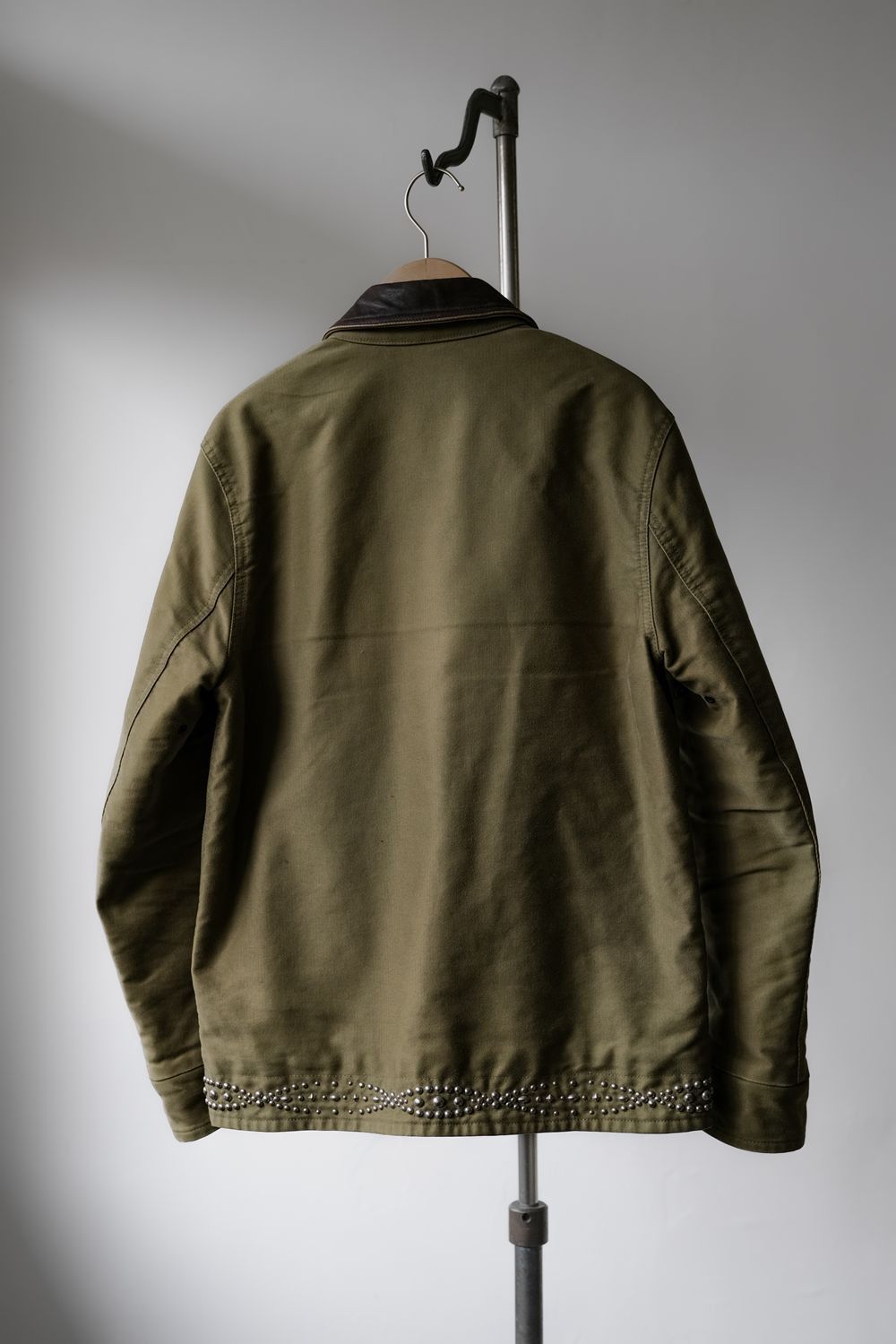 Wacko Maria WACKO MARIA N-1 Deck Jacket Leather Collar Studded & Patch Size US M / EU 48-50 / 2 - 5 Thumbnail