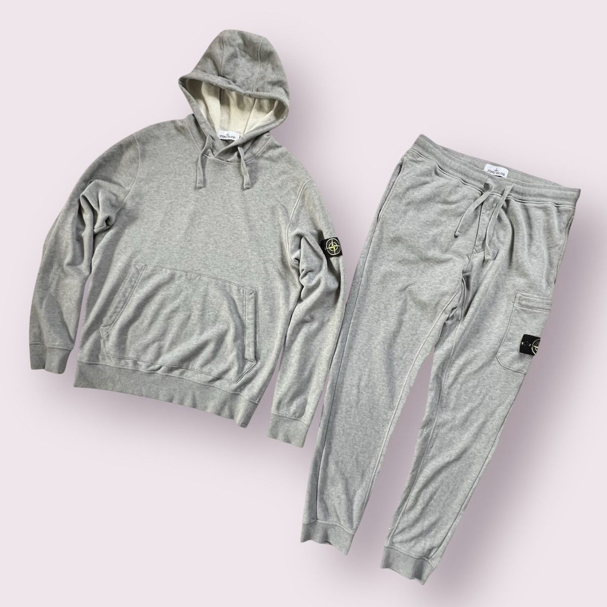 Stone Island Tracksuit Suit Set Hoodie/Pants Size XL