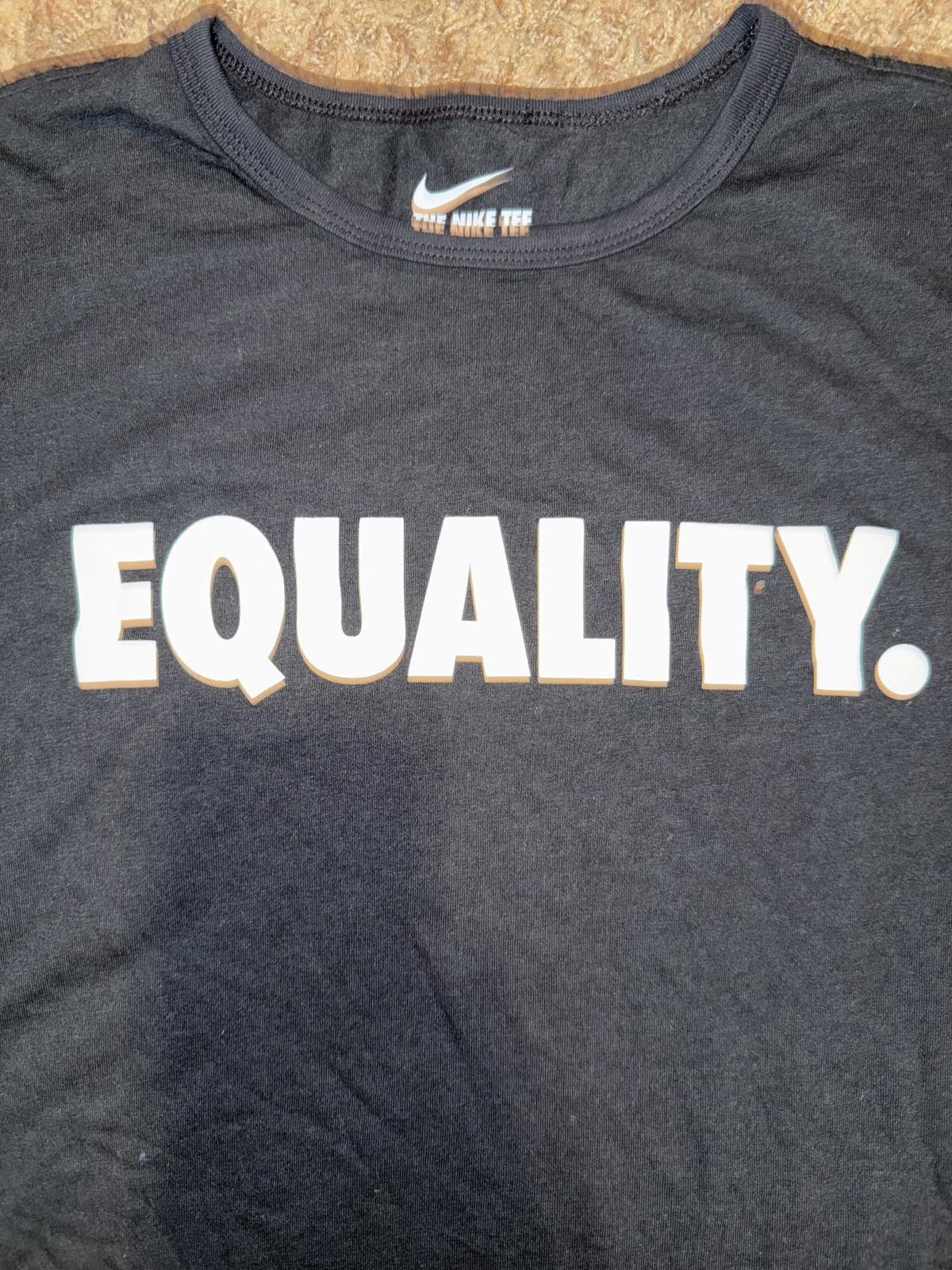 Nike Premium The Nike Tee Men's Equality BLM Sleeve T-Shirt Size US M / EU 48-50 / 2 - 2 Thumbnail