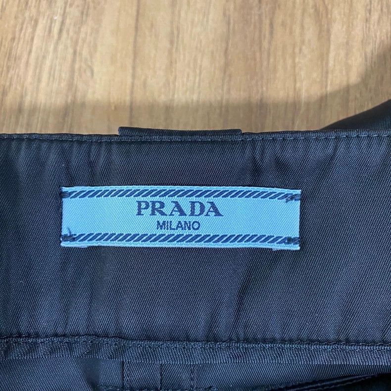 Prada Prada Nylon triangle short skirt on the back 2504-Nextarrow Size 24" / US 00 / IT 34 - 5 Thumbnail