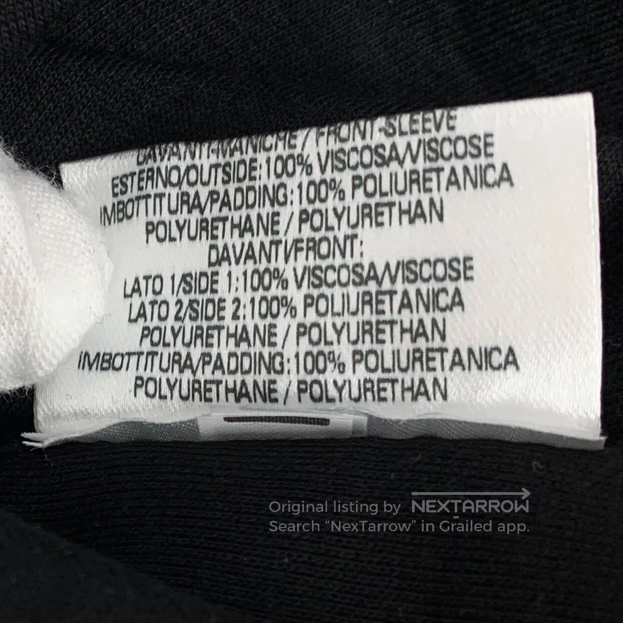 Neil Barrett Neil Barrett Black cotton long-sleeved sweatshirt with Sta Size US L / EU 52-54 / 3 - 8 Thumbnail