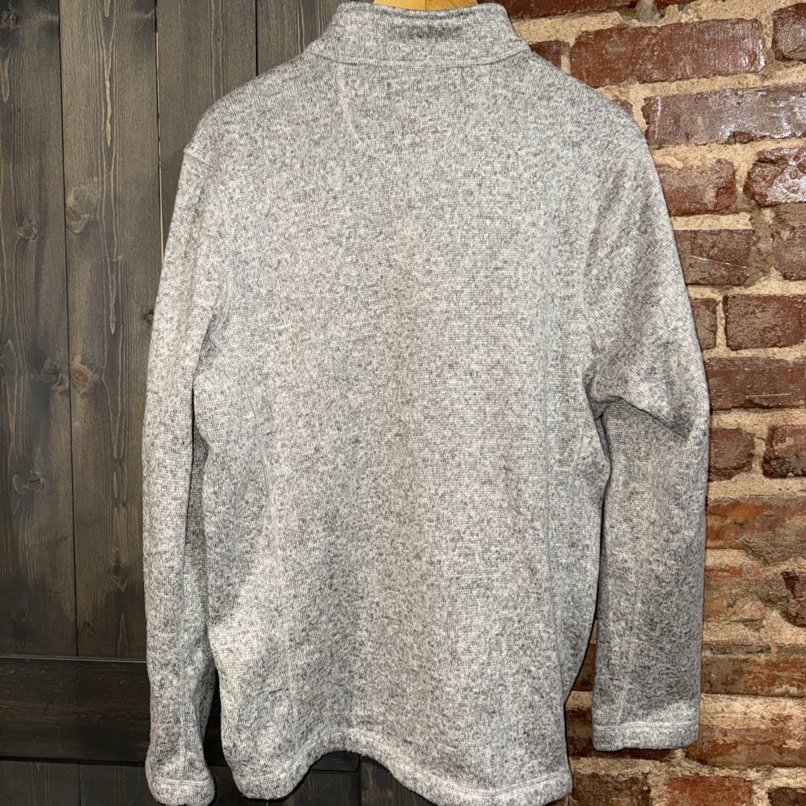Woolrich Woolen Mills Woolrich Sweater Pullover Mens L Gray 1/4 Zip gorpcore Size US L / EU 52-54 / 3 - 3 Thumbnail