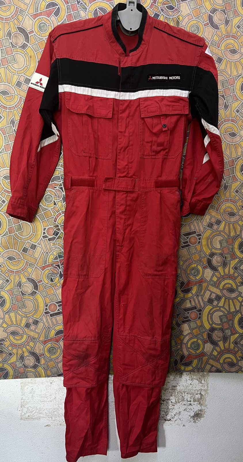 Japanese Brand Very RACING MITSUBISHI MOTORS. (GJ33) Size US 36 / EU 52 - 19 Thumbnail