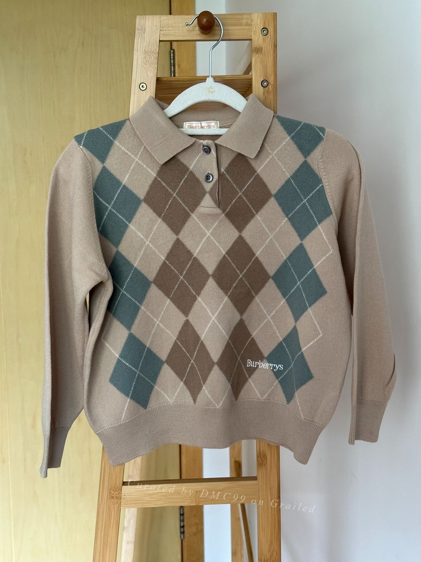 Burberry Burberry Vintage Wool Sweater Size L / US 10 / IT 46 - 1 Thumbnail