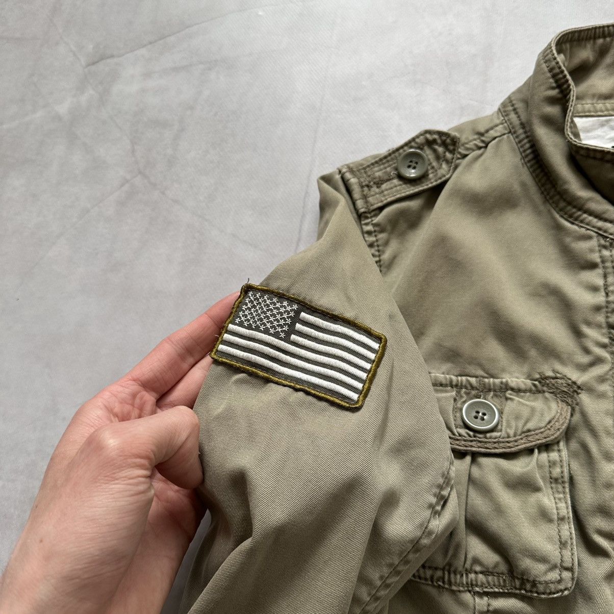 Von Dutch 00s Von Dutch Military Multipocket Utility Jacket Ed Hardy Size M / US 6-8 / IT 42-44 - 9 Thumbnail
