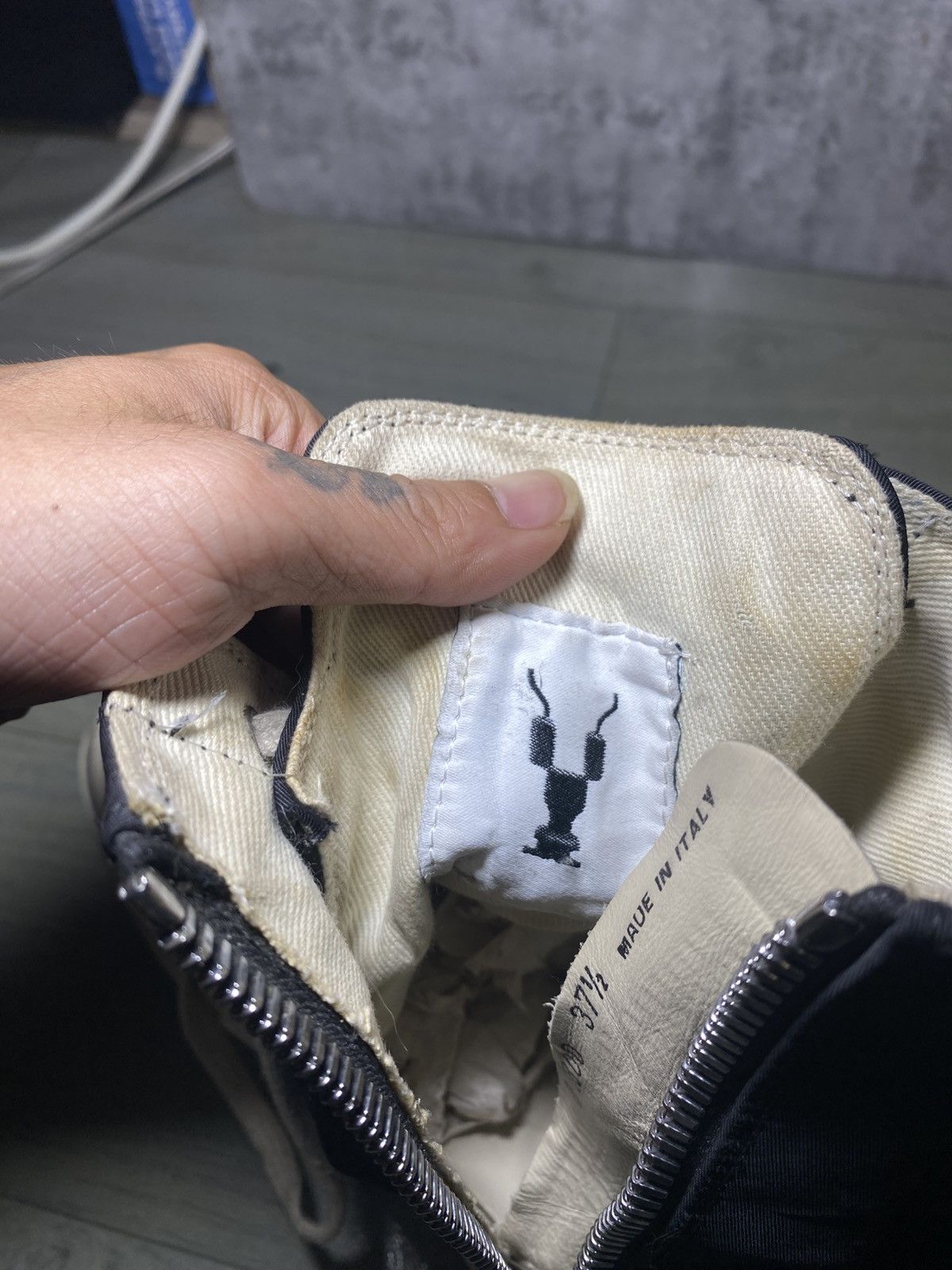 Rick Owens Rick Owens DRKSHDW Ramones Size US 5.5 / EU 38 - 8 Thumbnail