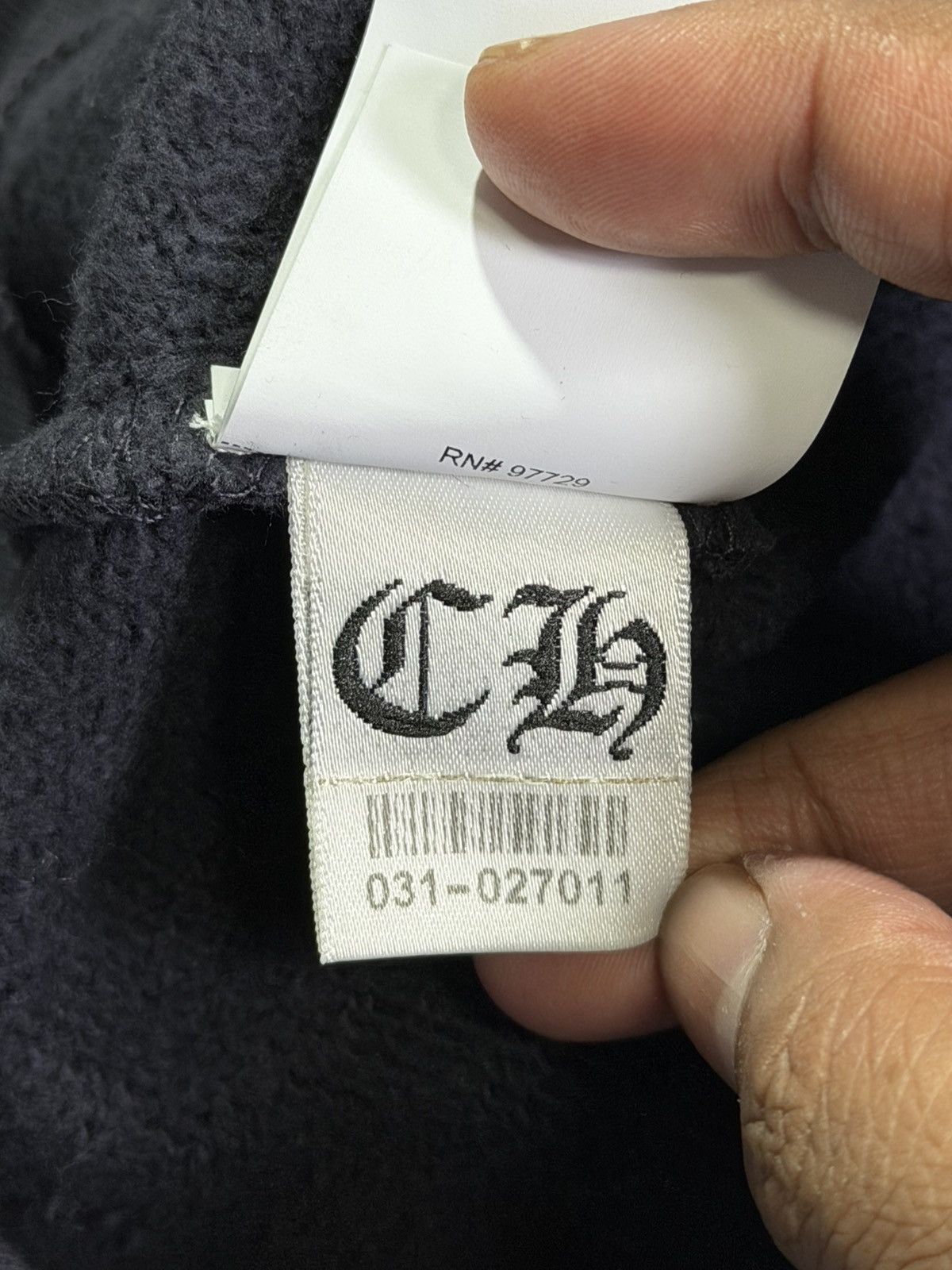Chrome Hearts Chrome Hearts - Y Not Paper Jam Navy Red Cemetery Cross Size US S / EU 44-46 / 1 - 15 Thumbnail