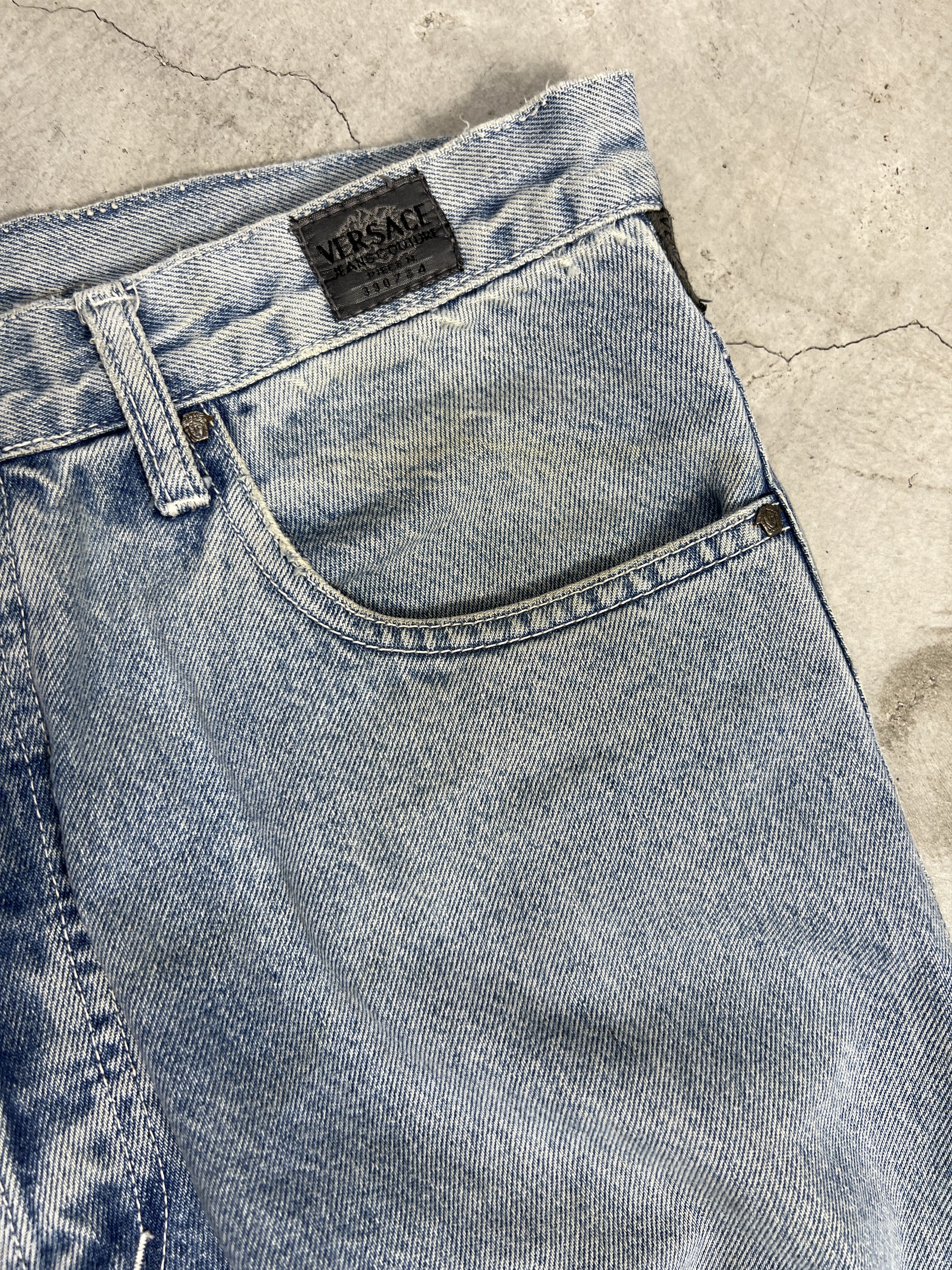Versace Jeans Couture Vintage Versace Jeans Couture Baggy Denim JK423 Size US 32 / EU 48 - 10 Thumbnail