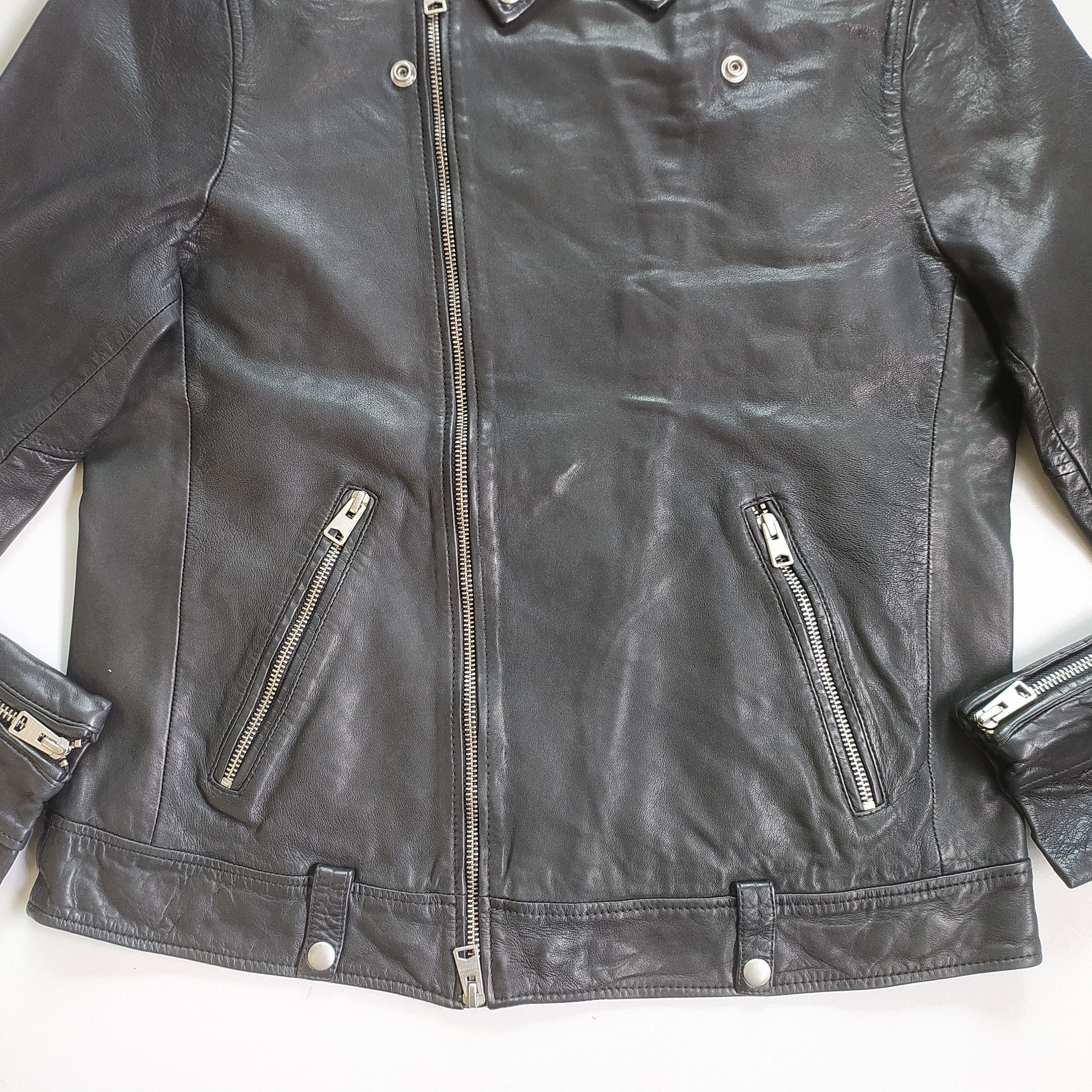 Allsaints ALLSAINTS Lomi Biker Leather jacket Free Shipping FTP/9007 Size M / US 6-8 / IT 42-44 - 7 Thumbnail