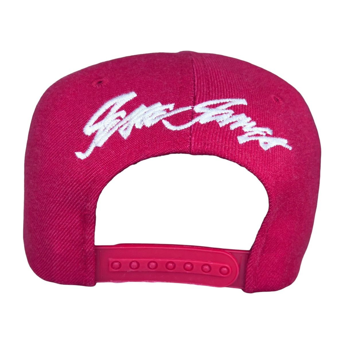 West Coast Choppers Vintage 1990s West Coast Choppers Jesse James Red Snapback Size ONE SIZE - 4 Thumbnail