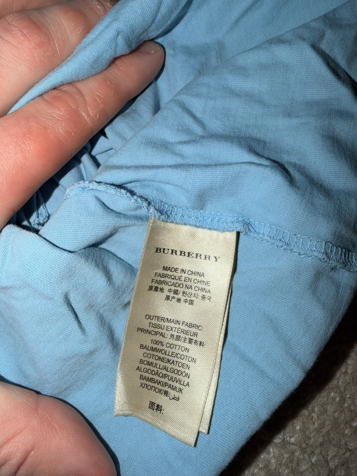 Burberry Burberry Logo Tee Size US M / EU 48-50 / 2 - 3 Thumbnail