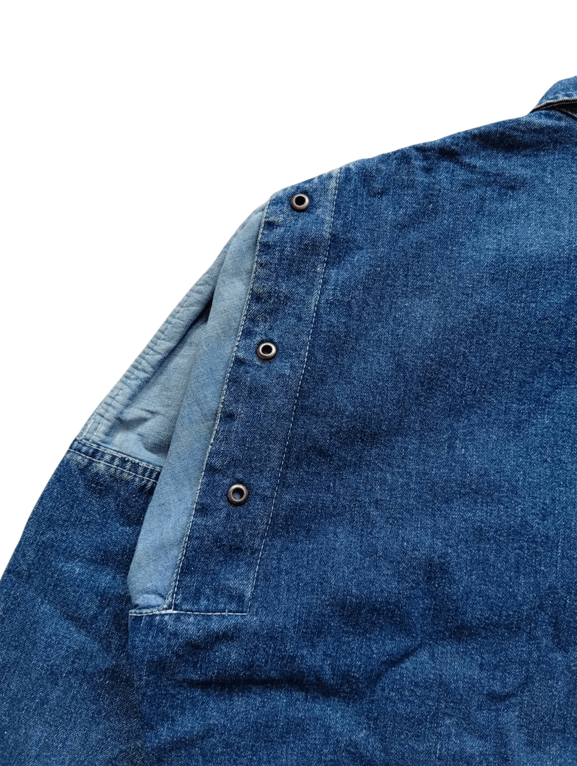 Kapital Vintage Kitch sportswear utility denim flight jacket Size US M / EU 48-50 / 2 - 7 Thumbnail