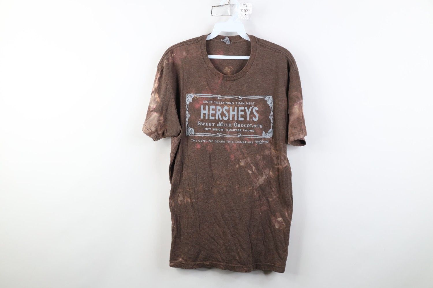 Vintage Vintage Y2K Acid Wash Hersheys Chocolate Bar T-Shirt Brown Size US L / EU 52-54 / 3 - 1 Thumbnail