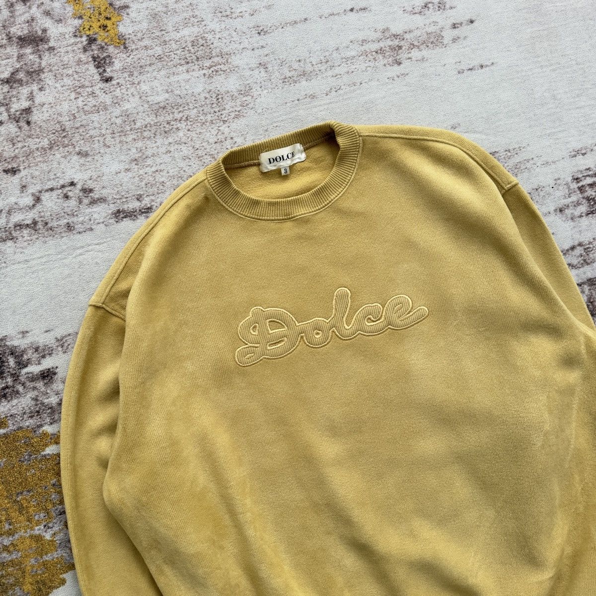 Japanese Brand RARE VELVET DOLCE EMBROIDERED LOGO SPELL OUT MADE IN JAPAN Size US M / EU 48-50 / 2 - 3 Thumbnail