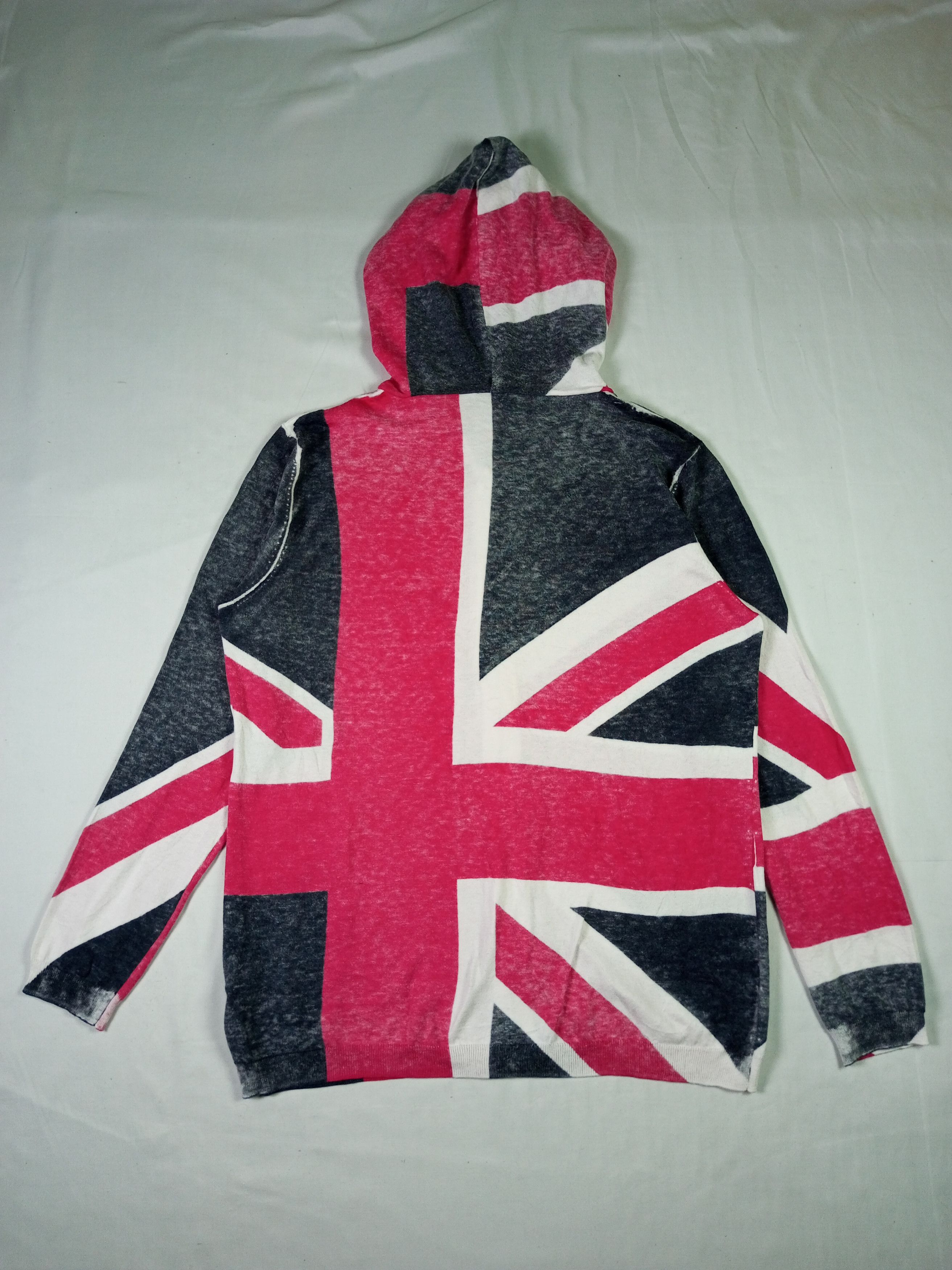 If Six Was Nine × Japanese Brand Gerry Weber Light Hoodie Union Jack All Over Print Size US L / EU 52-54 / 3 - 13 Thumbnail