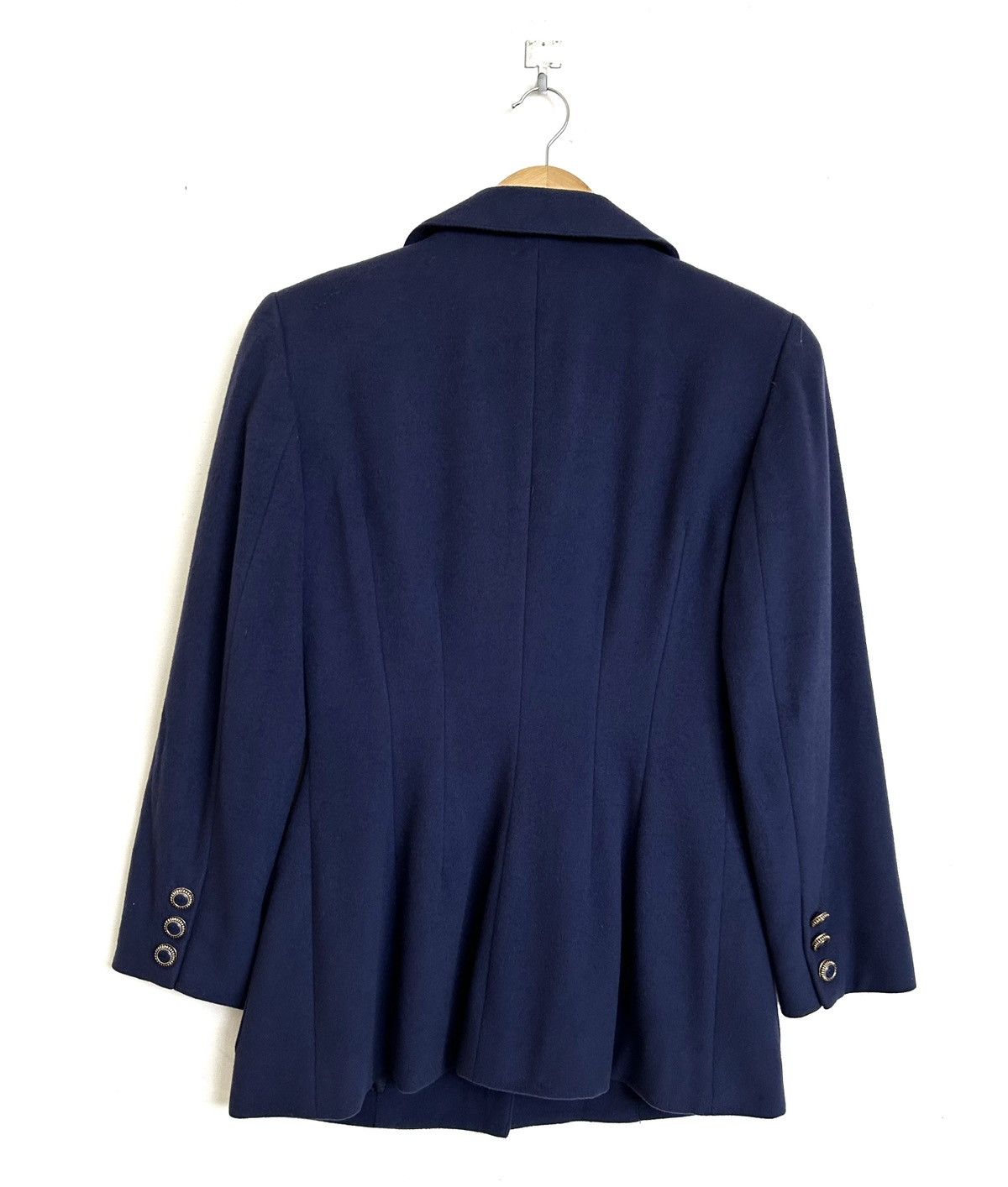 Karl Lagerfeld RARE🔥A/W1992 4-POCKETS WOOL COAT Size S / US 4 / IT 40 - 5 Thumbnail