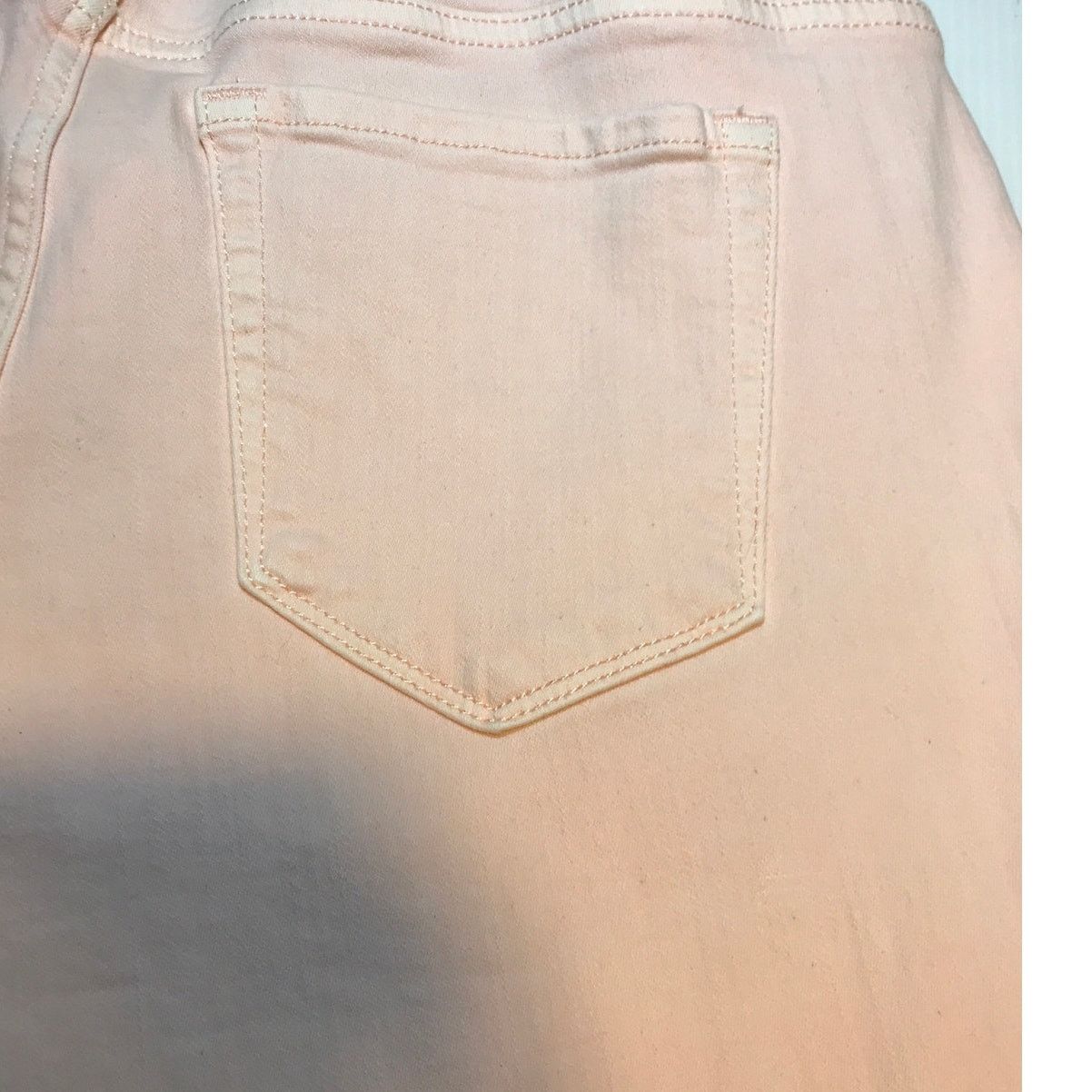 Other Isabel Maternity Skinny Pink Denim Tapered Jeans 12 Size 34" / US 12 / IT 48 - 8 Thumbnail