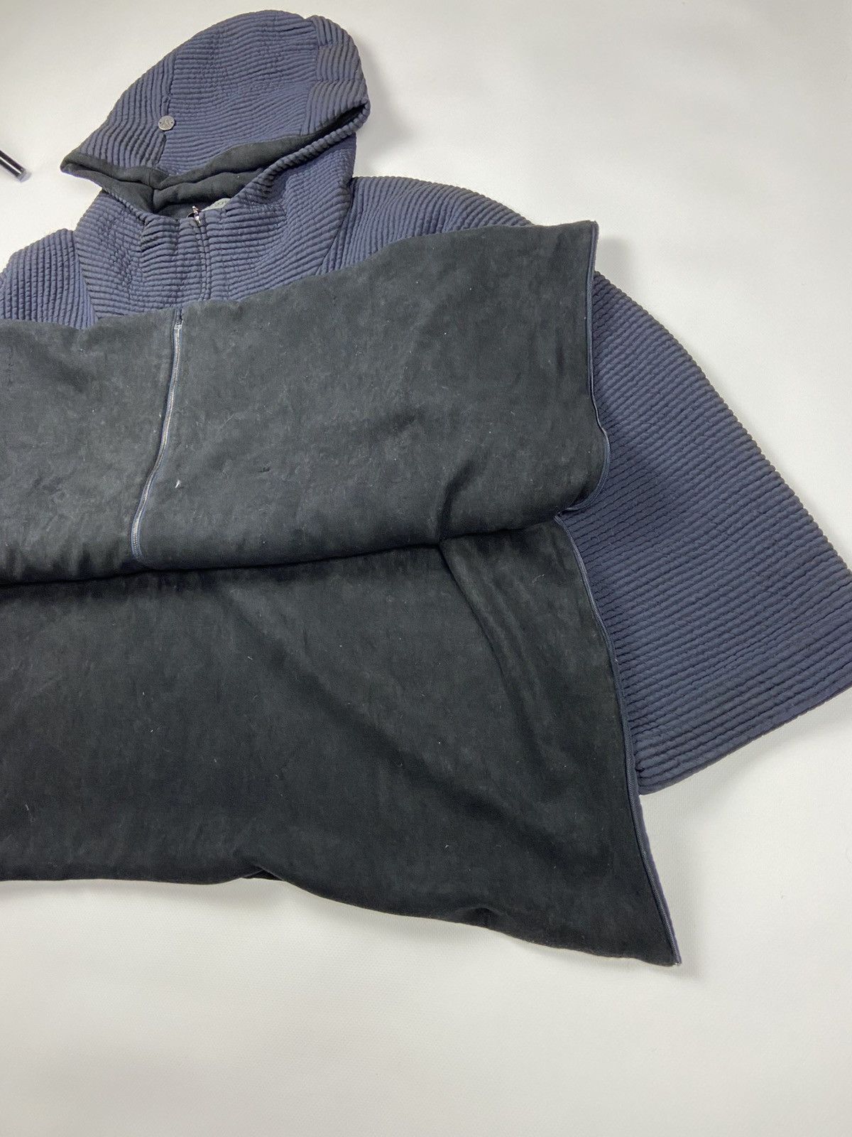Annette Gortz × Designer Annette Gortz Avant-Garde Zip Relaxed Wool Womens Jacket Size XS / US 0-2 / IT 36-38 - 4 Thumbnail