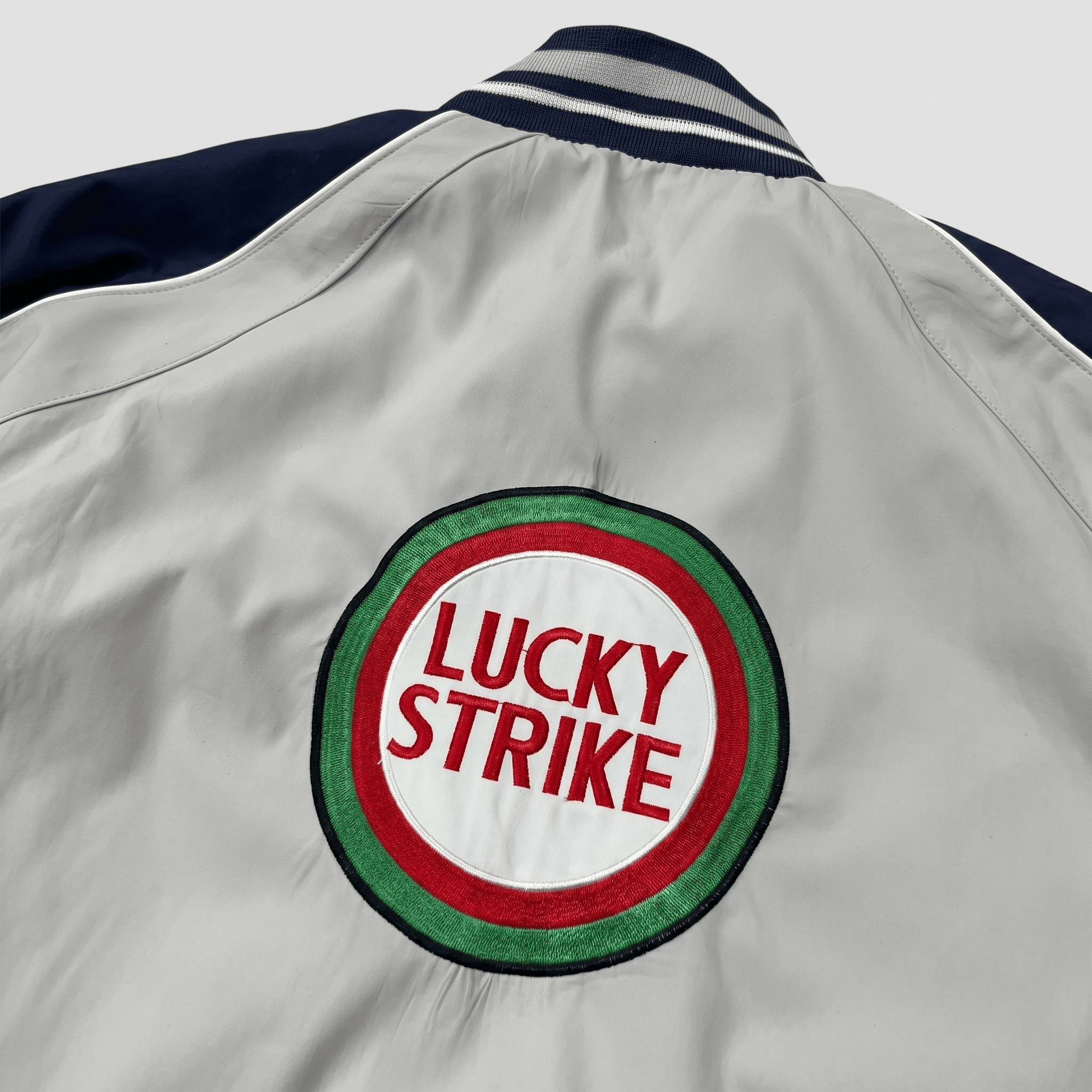 Vintage Vintage Y2K Honda Lucky Strike F1 Racing Jacket Bomber Size L / US 10 / IT 46 - 4 Thumbnail