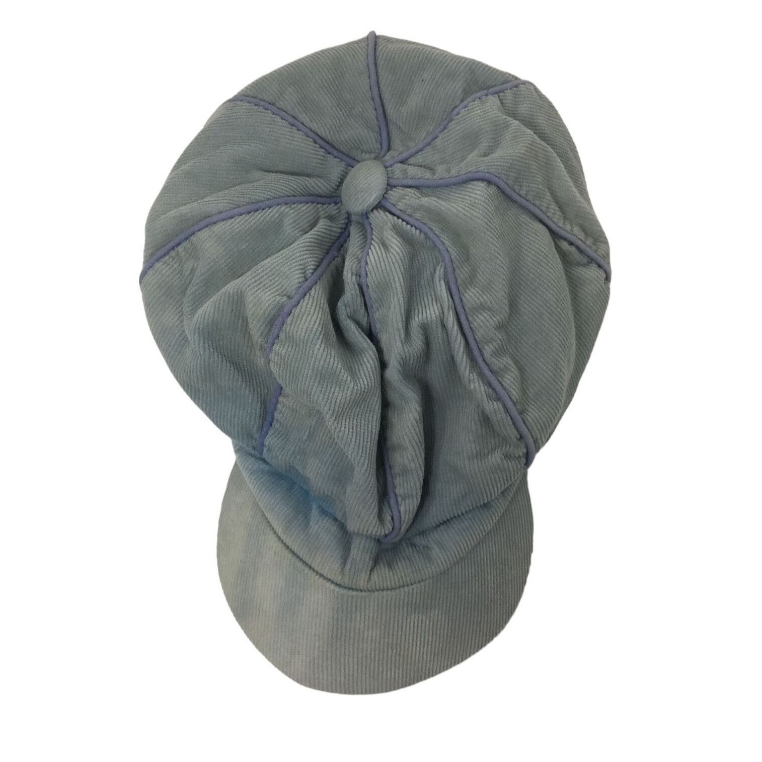 Other Women's Baby Blue Cotton Corduroy Hat Size ONE SIZE - 4 Thumbnail