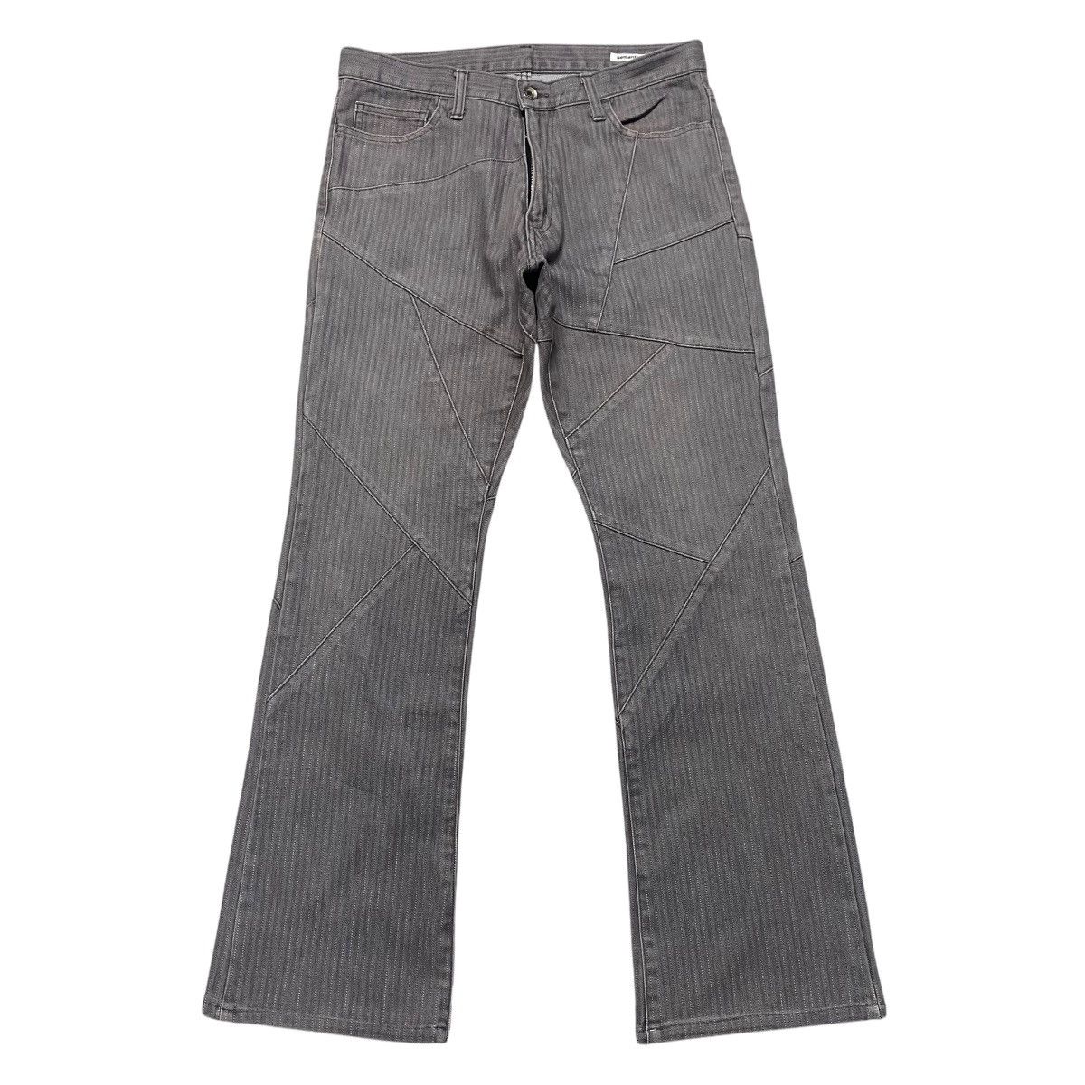semanticdesign Semantic Design Denim Patchwork Flare Jeans Stretch Size US 30 / EU 46 - 2 Thumbnail