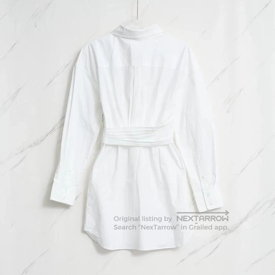 Alexander Wang Alexander Wang Ruched Waist Shirt Dress. Size M / US 6-8 / IT 42-44 - 5 Thumbnail