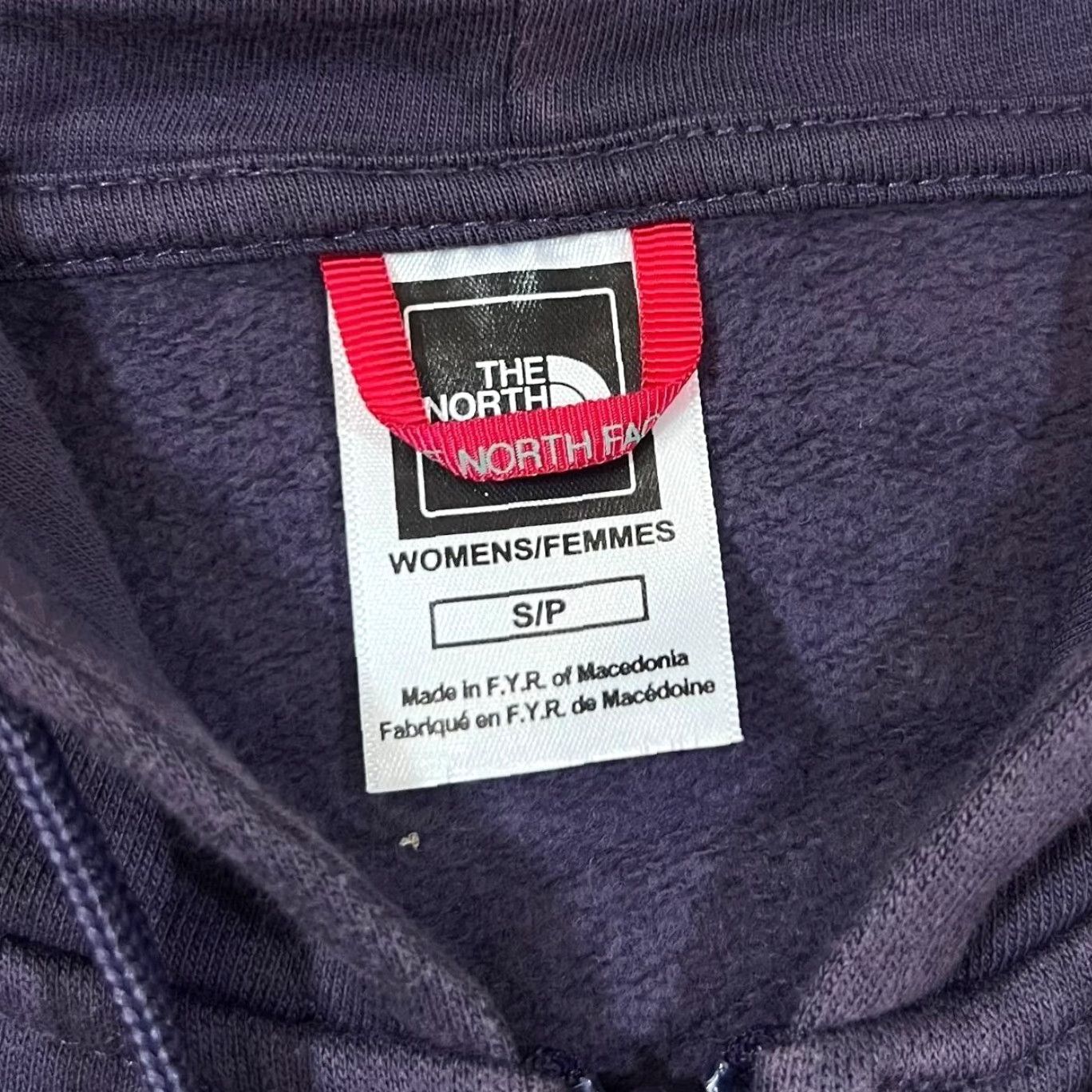 The North Face The North Face TNF Classic Embroidered Mini Logo Purple Zip Hoodie Women's Small Size S / US 4 / IT 40 - 4 Thumbnail