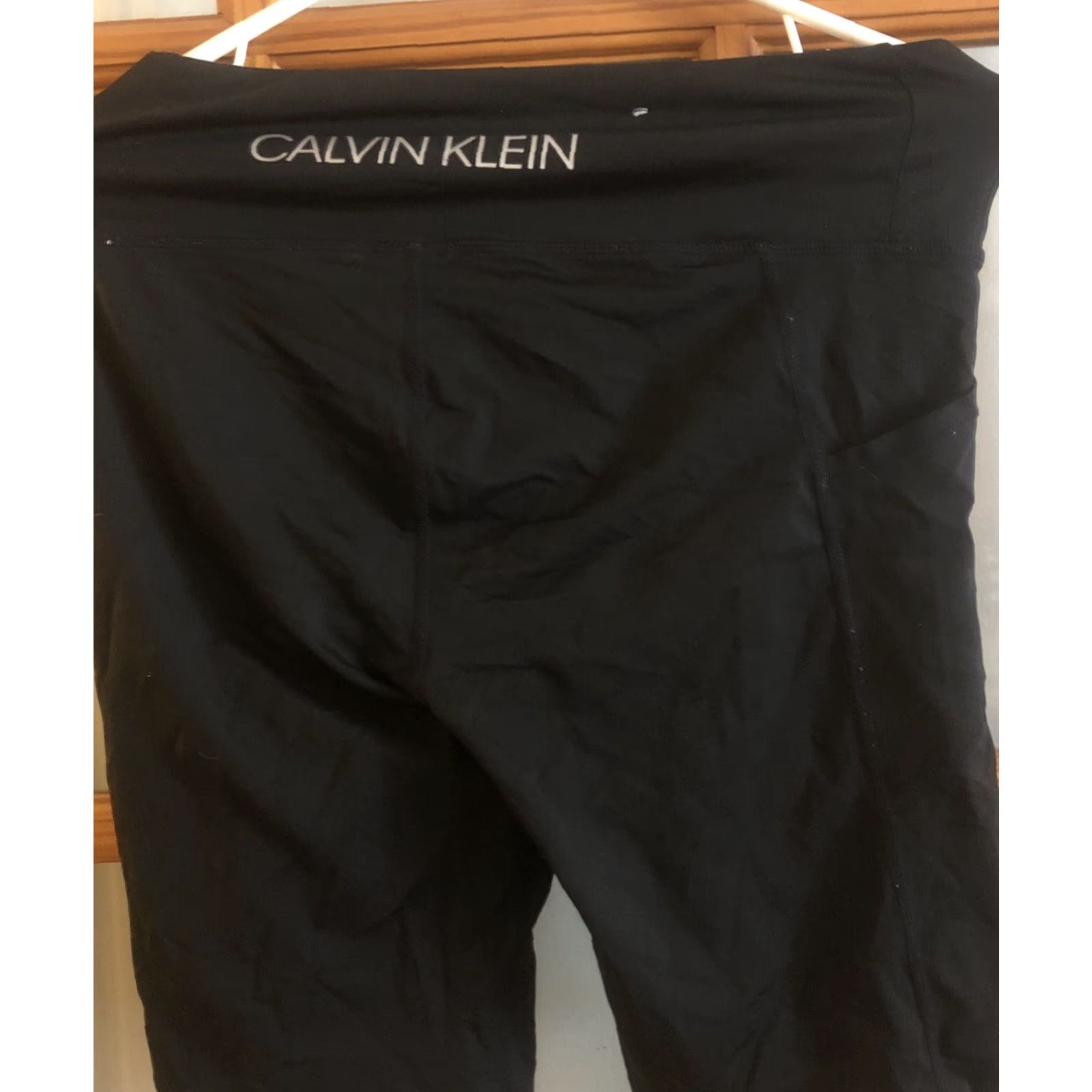Calvin Klein Calvin Klein Womens Shorts Athletic High Waist Pockets Black M Slim Casual Activewear Size 32" / US 10 / IT 46 - 3 Thumbnail