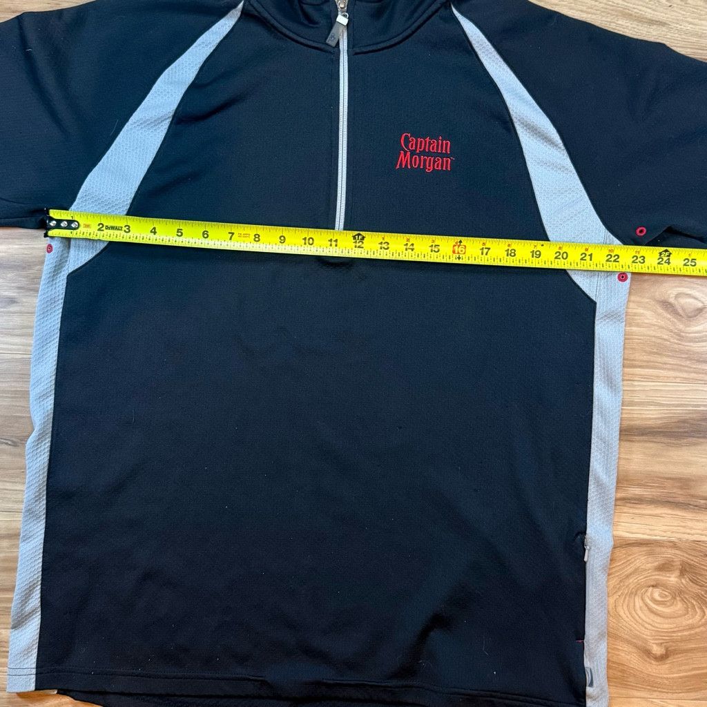 J Brand Captain Morgan Men’s XL Quarter Zip Pullover Damaged Size US XL / EU 56 / 4 - 3 Thumbnail