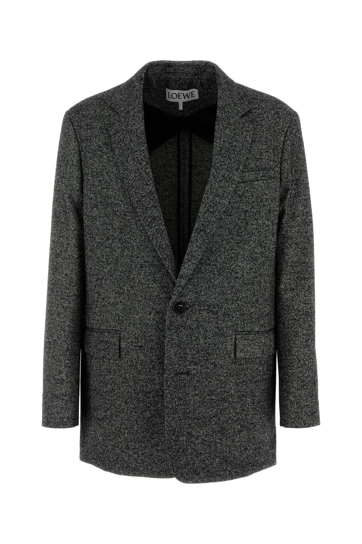 Loewe Two-Tone Wool Blend Blazer Size US XL / EU 56 / 4 - 1 Thumbnail